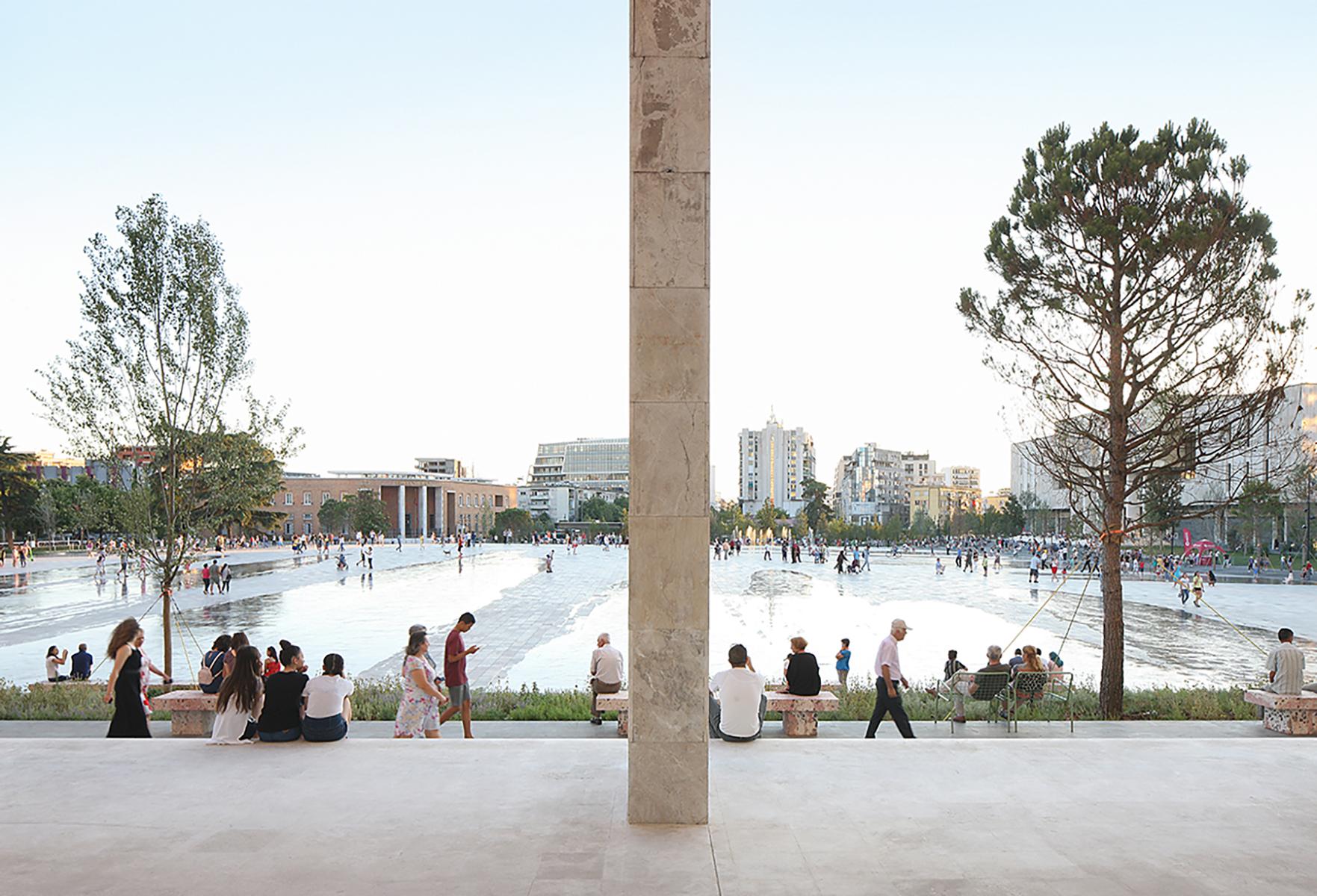 1763x1200 Skanderbeg Square In Tirana By 51n4e