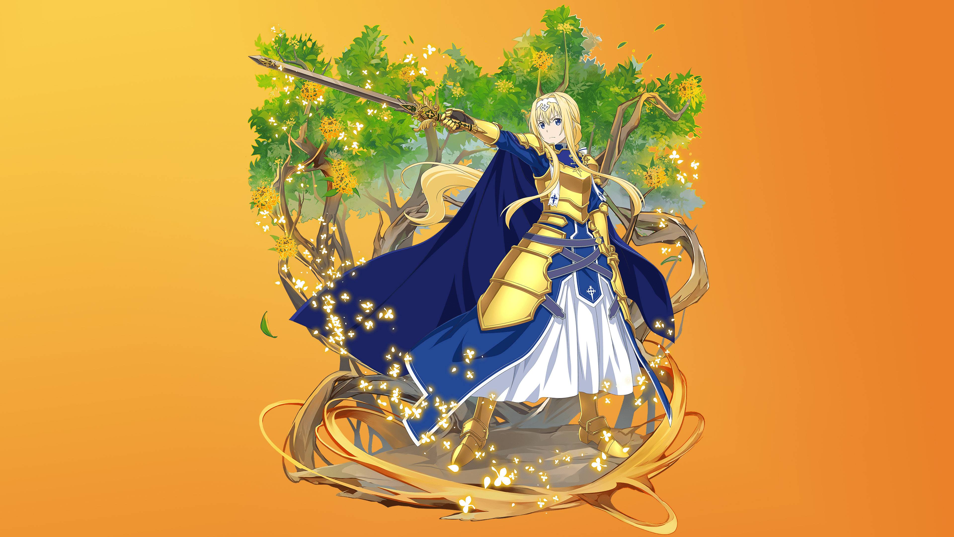 3840x2160 Alice Zuberg Sword Art Online Wallpaper, HD Anime 4K Wallpaper, Image, Photo and Background