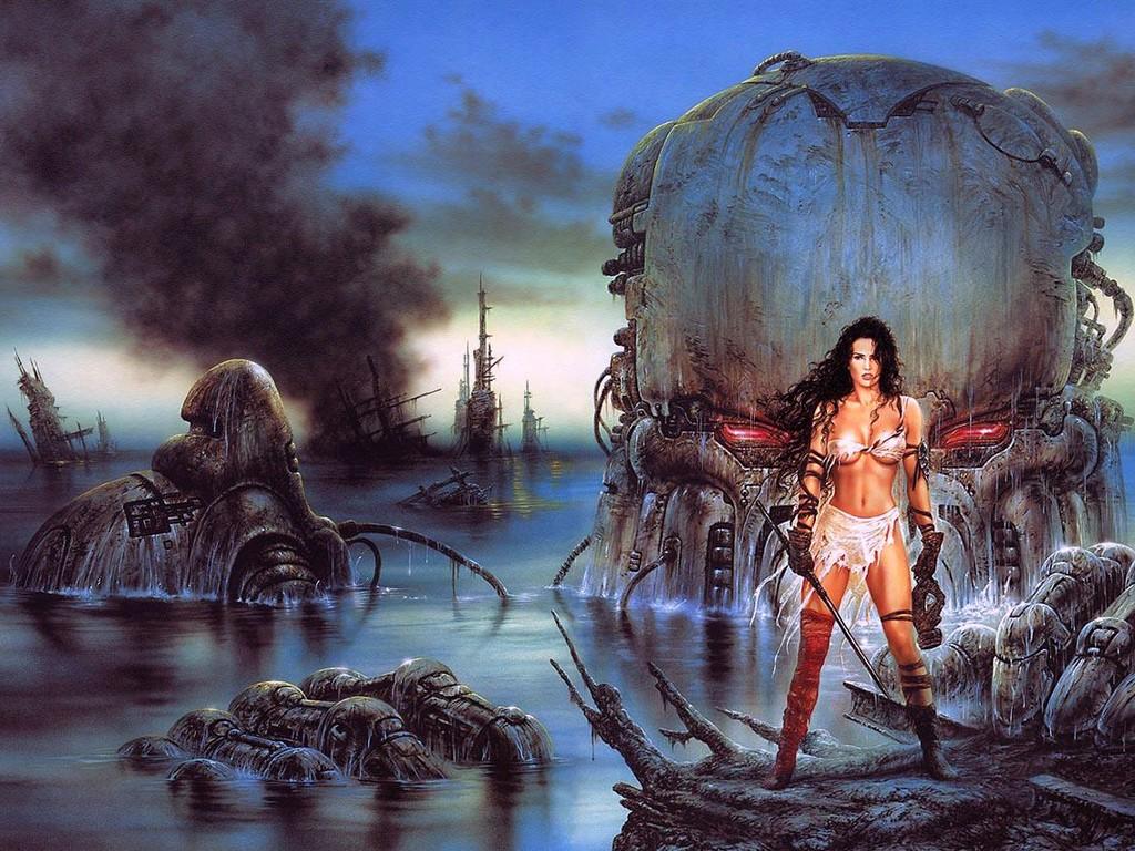 1024x768 Unspecified digital drawing, 1024 x 768pix wallpaper Science Fiction, 2D Digital Art