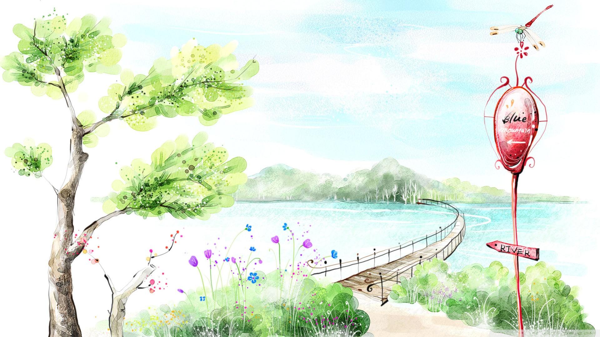 1920x1080 2D Digital Art 58 Ultra HD Desktop Background Wallpaper for 4K UHD TV : Tablet