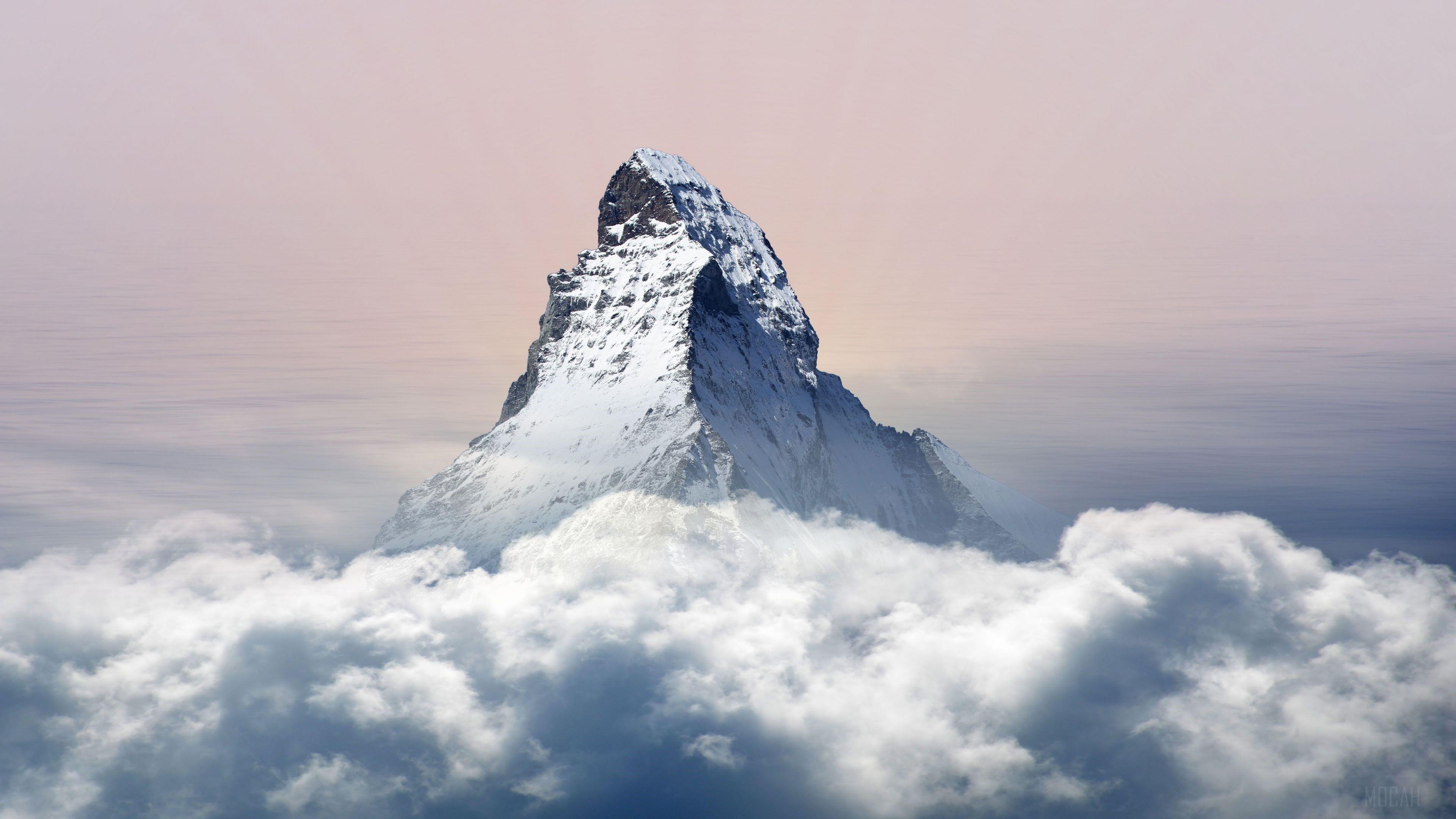 3840x2160 Cloud, Mountain, Peak 4k wallpaper. Mocah HD Wallpaper