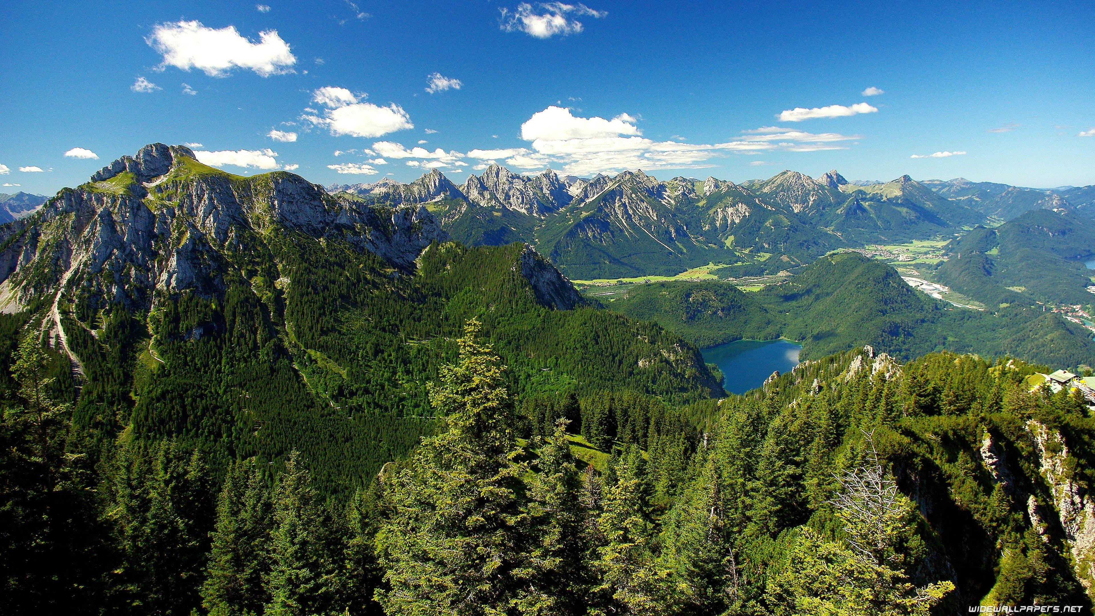 3840x2160 4K Mountain Wallpaper