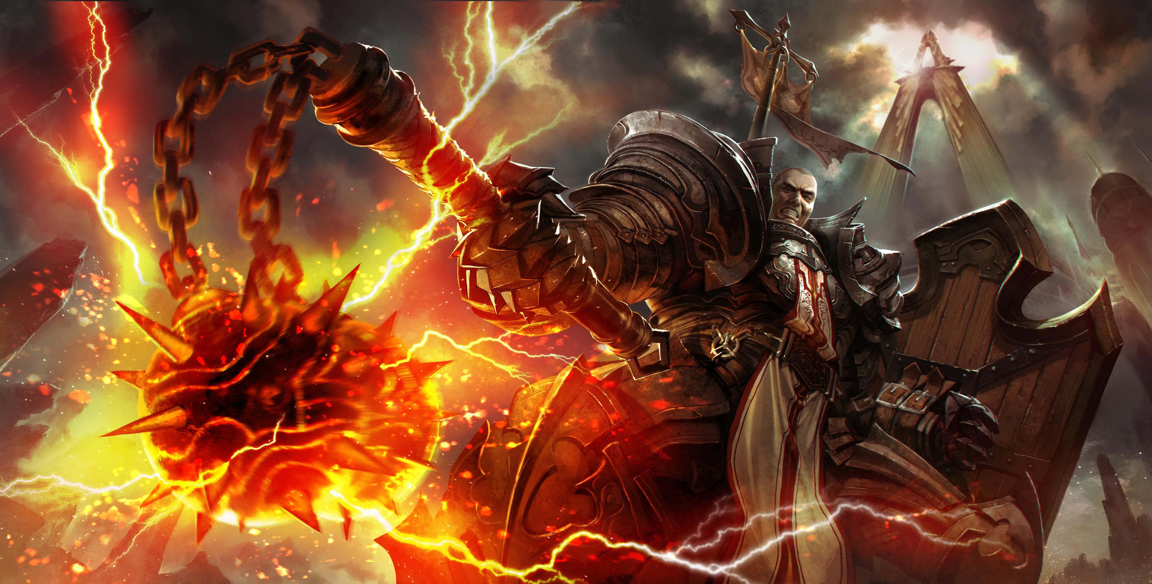 3943x2000 Diablo III: Reaper Of Souls HD Wallpaper