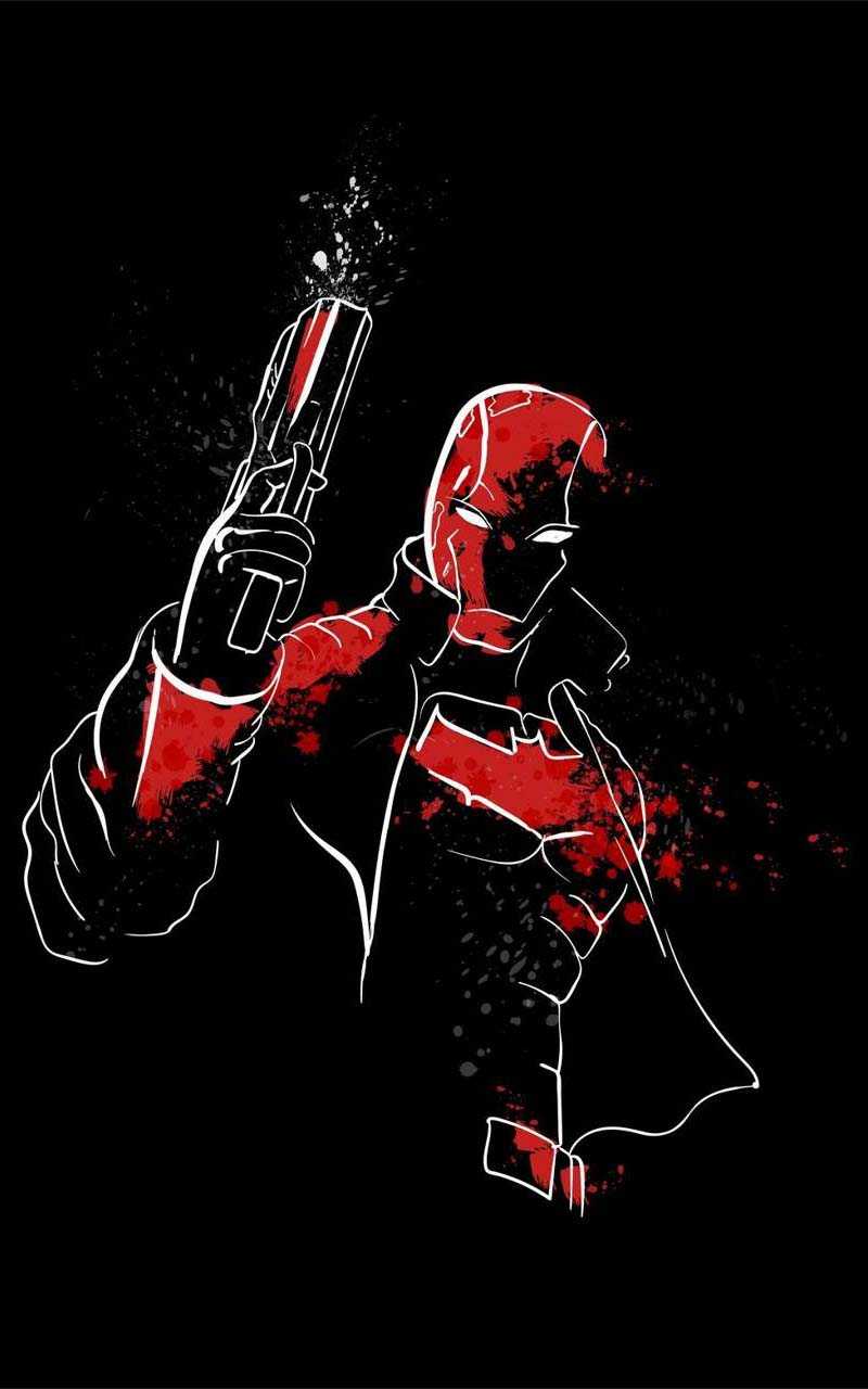 800x1280 Red Hood Wallpaper Free HD Wallpaper
