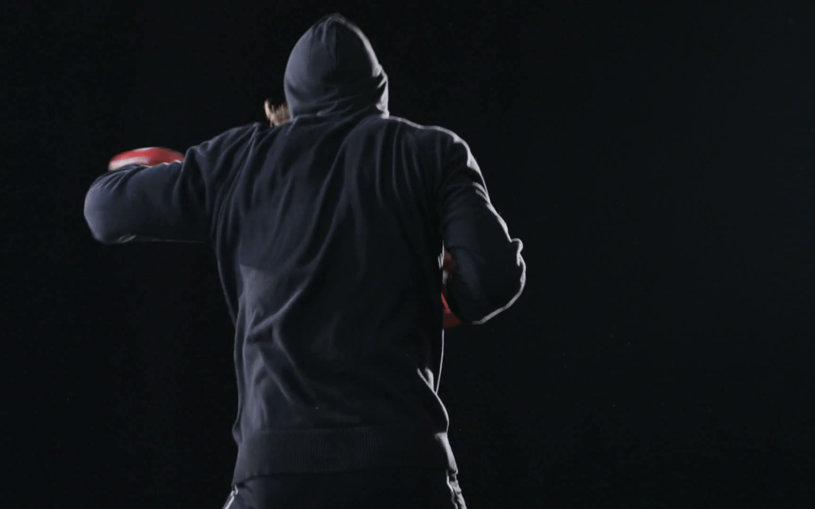 1680x1050 Free download Man boxing workout 002 Healthy man in black hooded sweatshirt on [1920x1080] for your Desktop, Mobile & Tablet. Explore Punch Background. Sucker Punch Wallpaper, One Punch Man