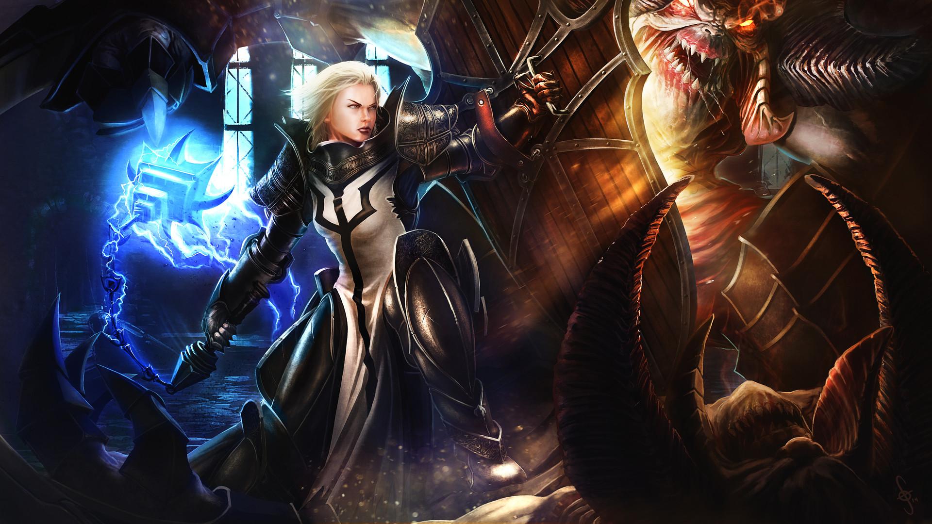 1920x1080 Diablo 3 Crusader Wallpaper HD