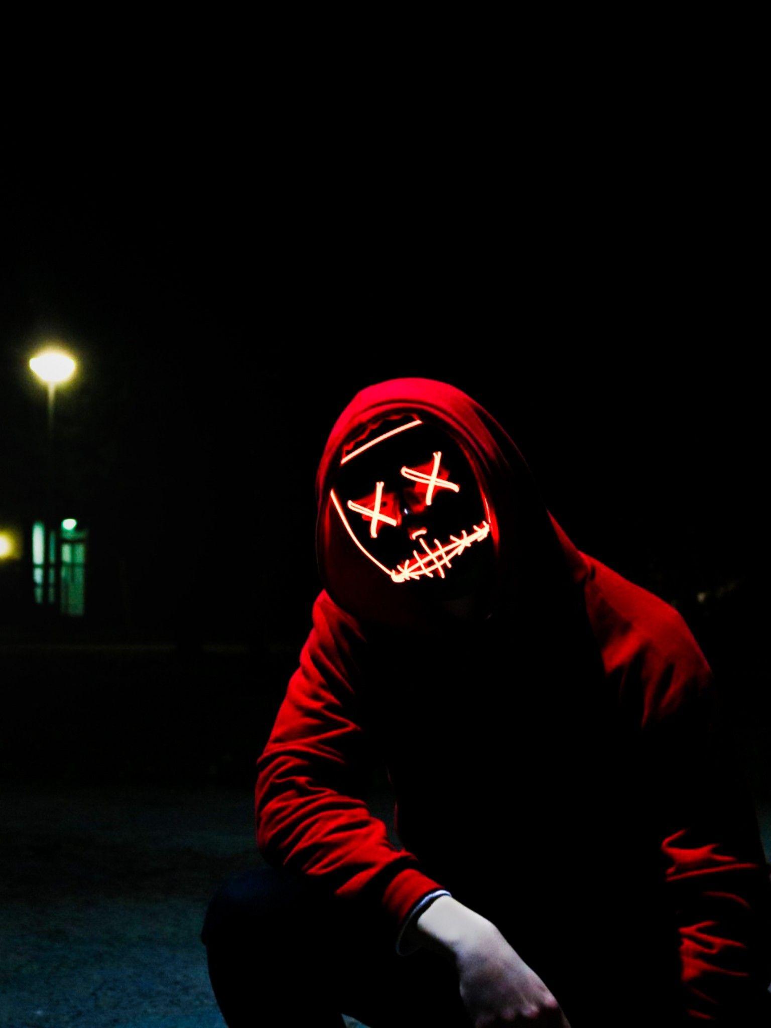 1536x2048 Red Hoodie Wallpaper