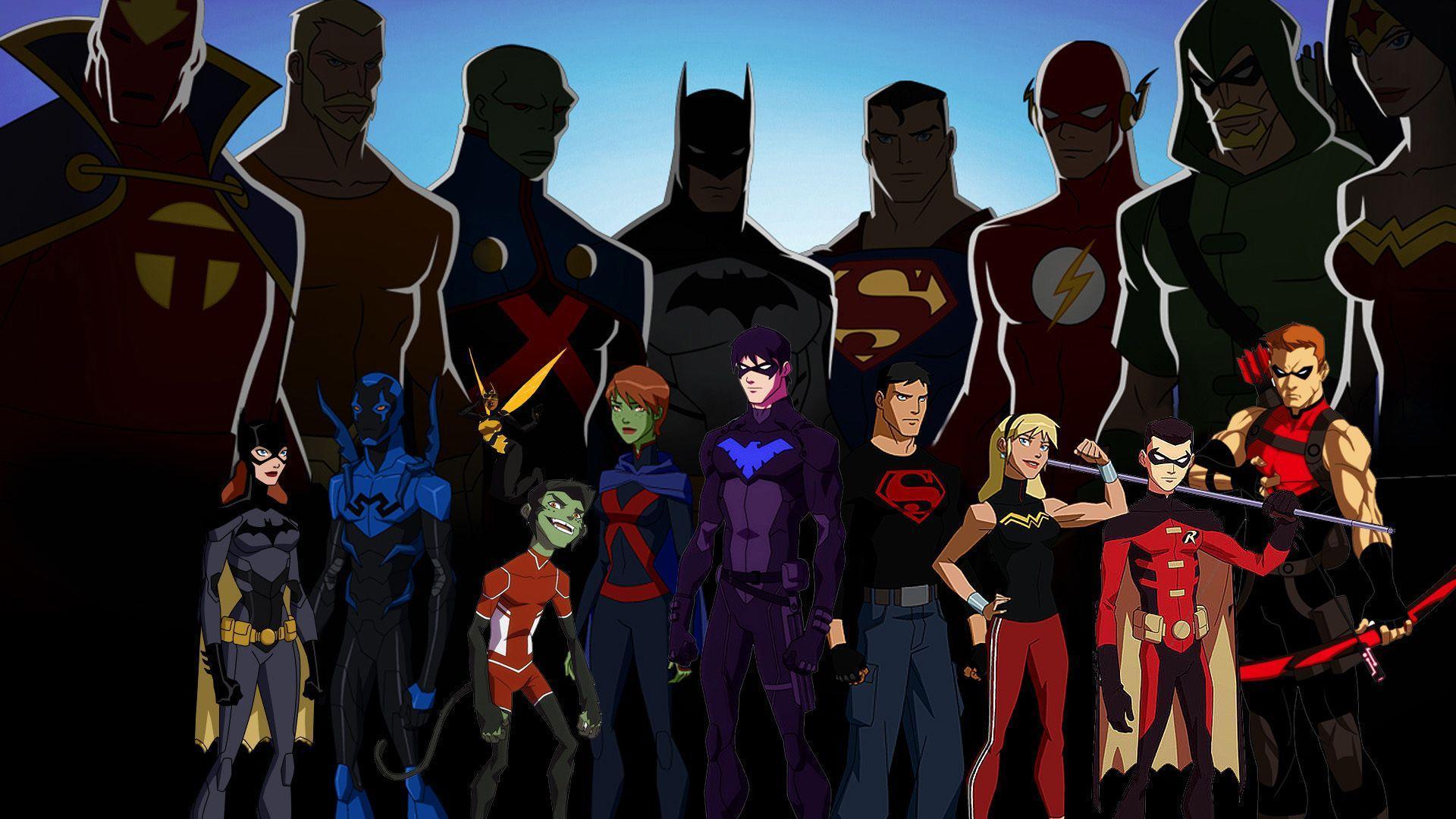 1920x1080 Young Justice Outsiders Wallpaper