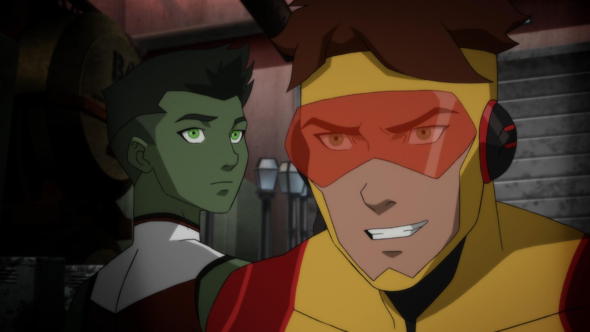 1920x1080 Exclusive Photo from the Finale of YOUNG JUSTICE: OUTSIDERS