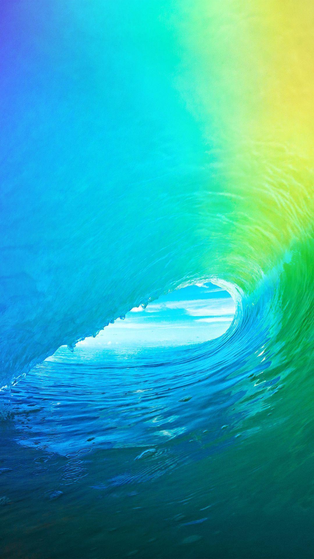 1080x1920 iOS Wave Wallpaper, HD iOS Wave Background