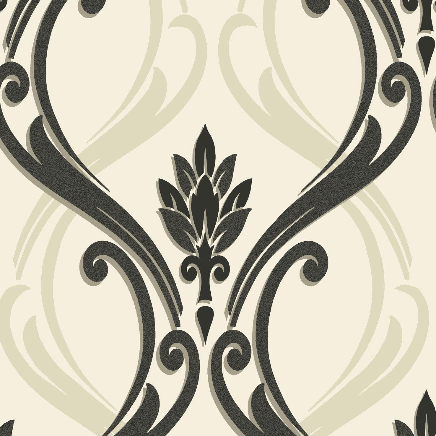 Black and Cream Damask Wallpapers - Top Free Black and Cream Damask