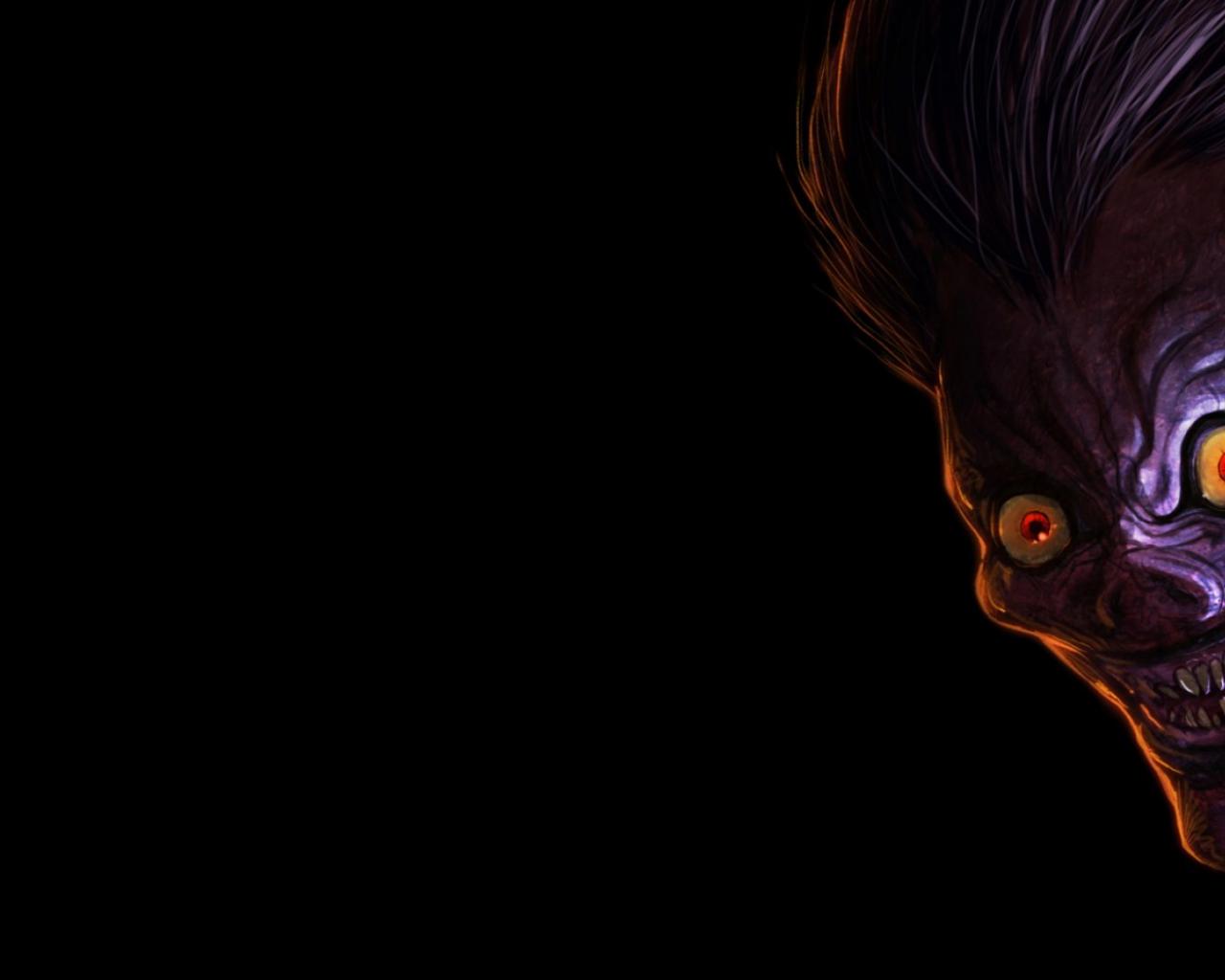 1280x1024 Free download HD Background Ryuk Death Note Purple Face God Of Death [1920x1080] for your Desktop, Mobile & Tablet. Explore Ryuk Wallpaper. Ryuk Wallpaper