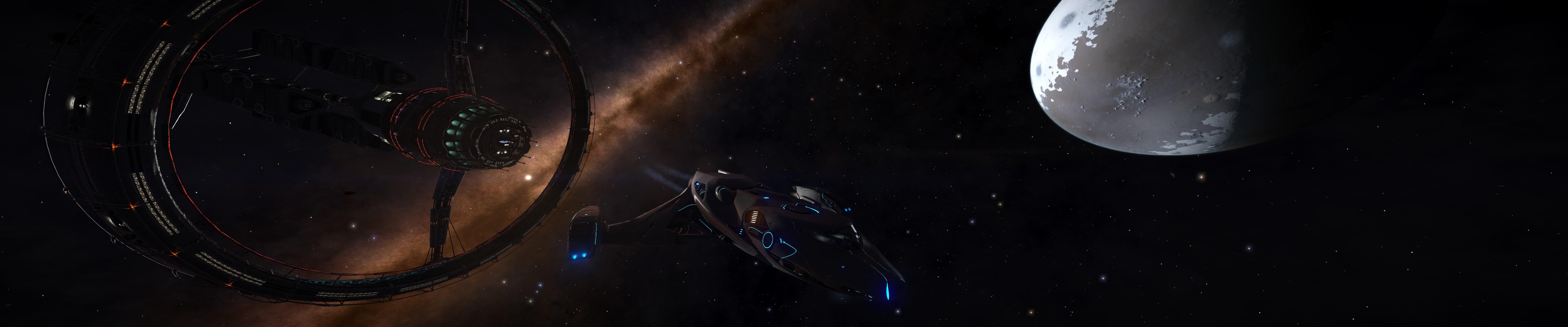 5760x1200 Triple Monitor Wallpaper Space