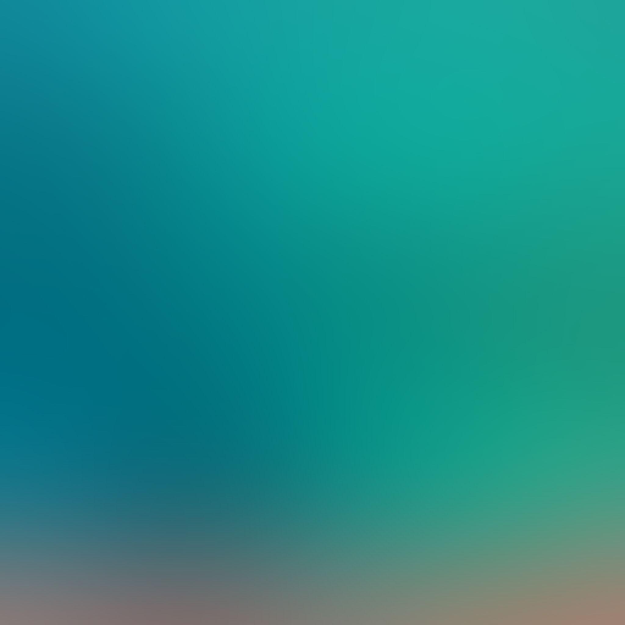 2048x2048 Green Emerald Blue Gradation Blur iPad Air Wallpaper Free Download