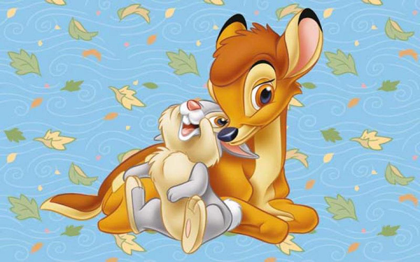 1440x900 Bambi and Thumper