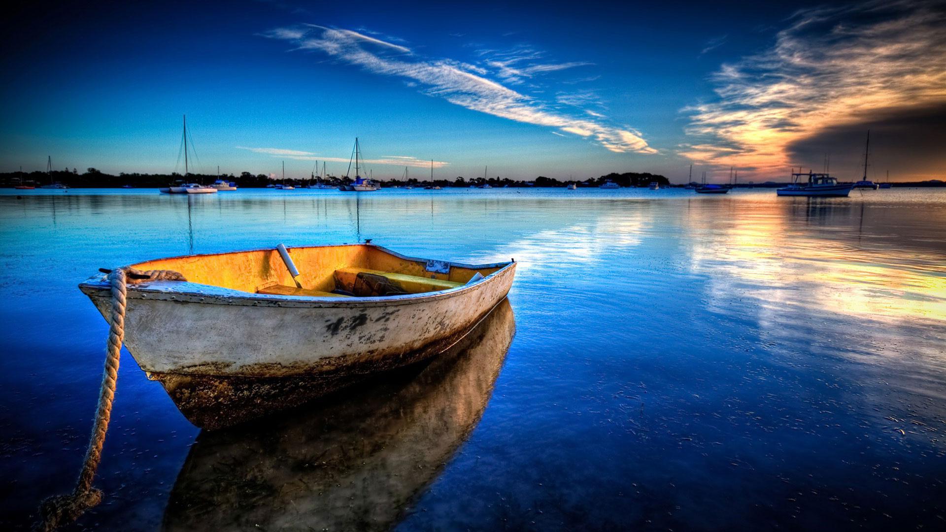 1920x1080 Boat HD Wallpaper