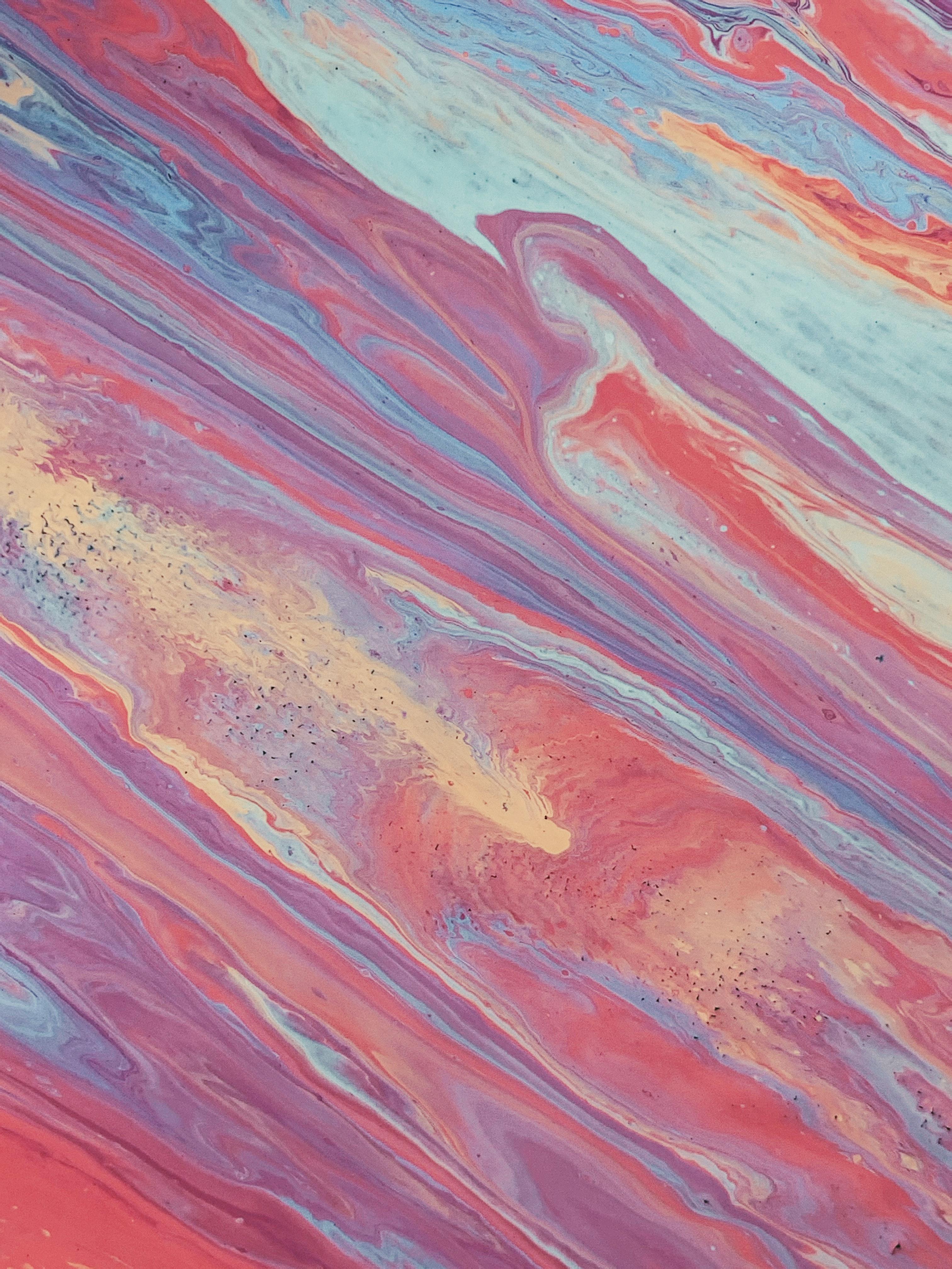 3024x4032 Water Marbling Paint · Free