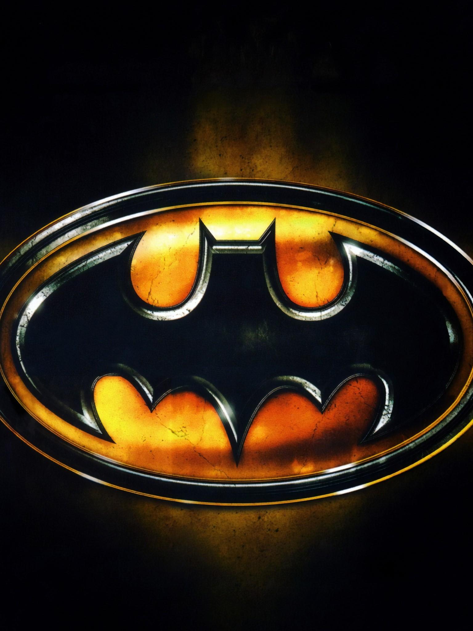 1536x2048 Batman, portrait display, DC Comics, 1989 (Year), Batman logo. Mocah HD Wallpaper