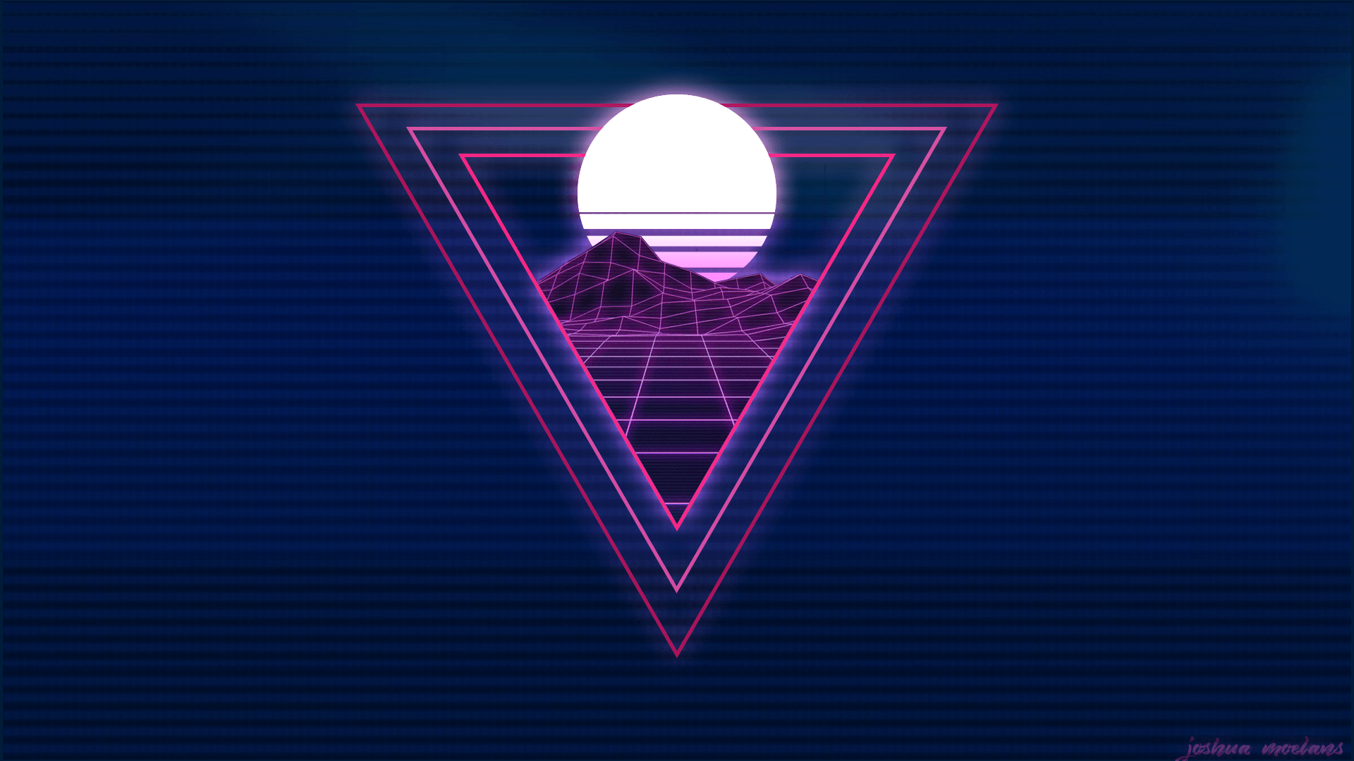 1920x1080 Retro Synth Wallpaper