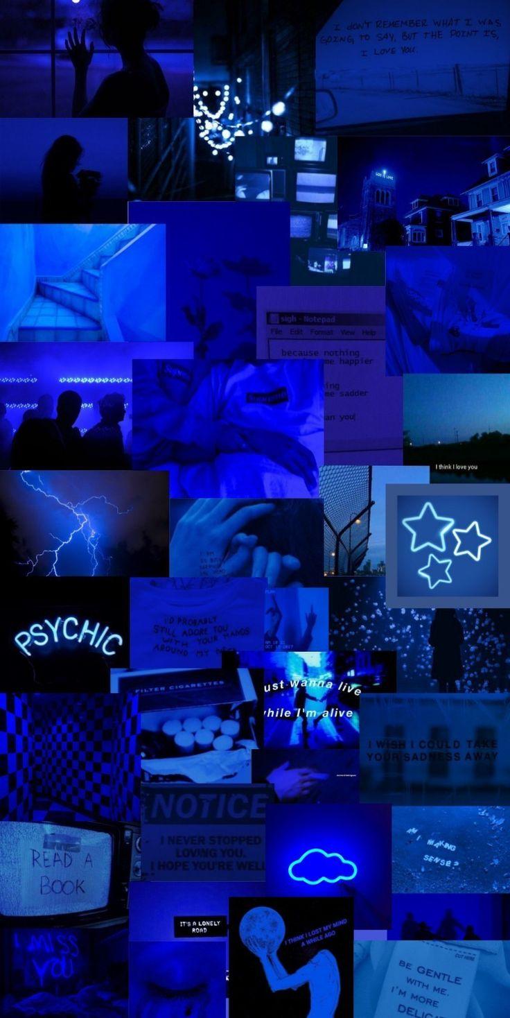 736x1468 Blue aesthetic wallpaper. Aesthetic wallpaper, Blue wallpaper iphone, Aesthetic iphone wallpaper