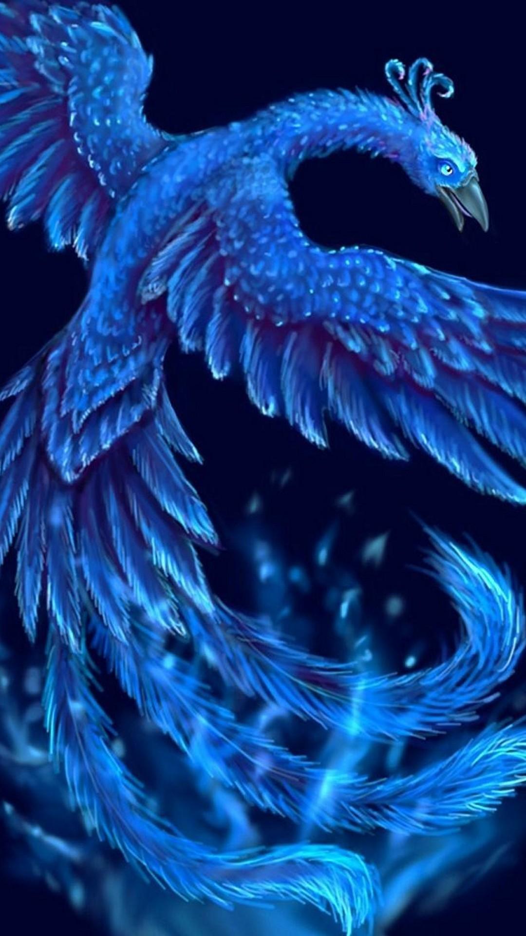 1080x1920 Ice Phoenix Wallpaper iPhone 3D iPhone Wallpaper