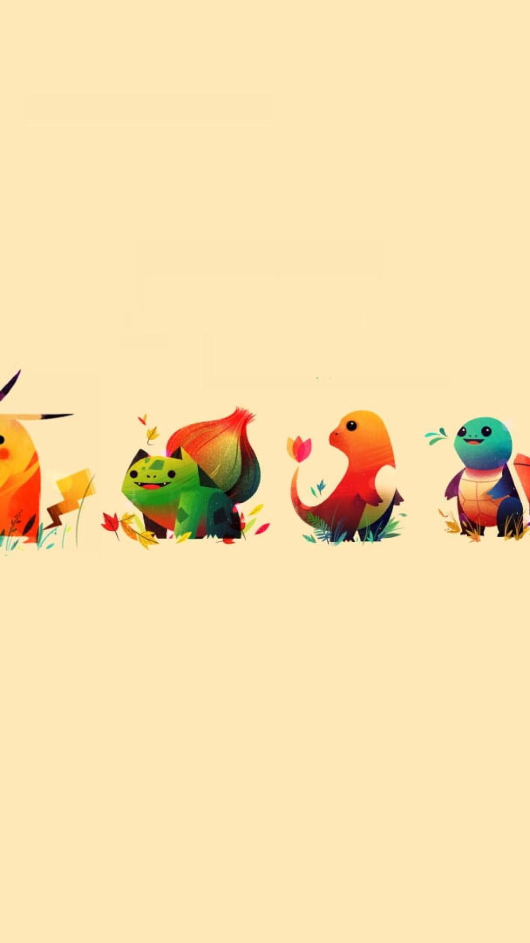1080x1920 Pokemon minimalistic wallpaper • Wallpaper For You HD Wallpaper For Desktop & Mobile