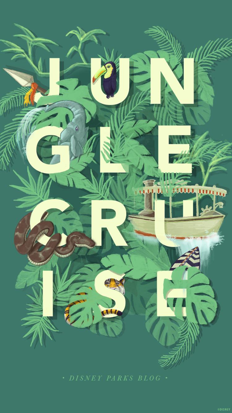750x1334 45th Anniversary Wallpaper: The Jungle Cruise