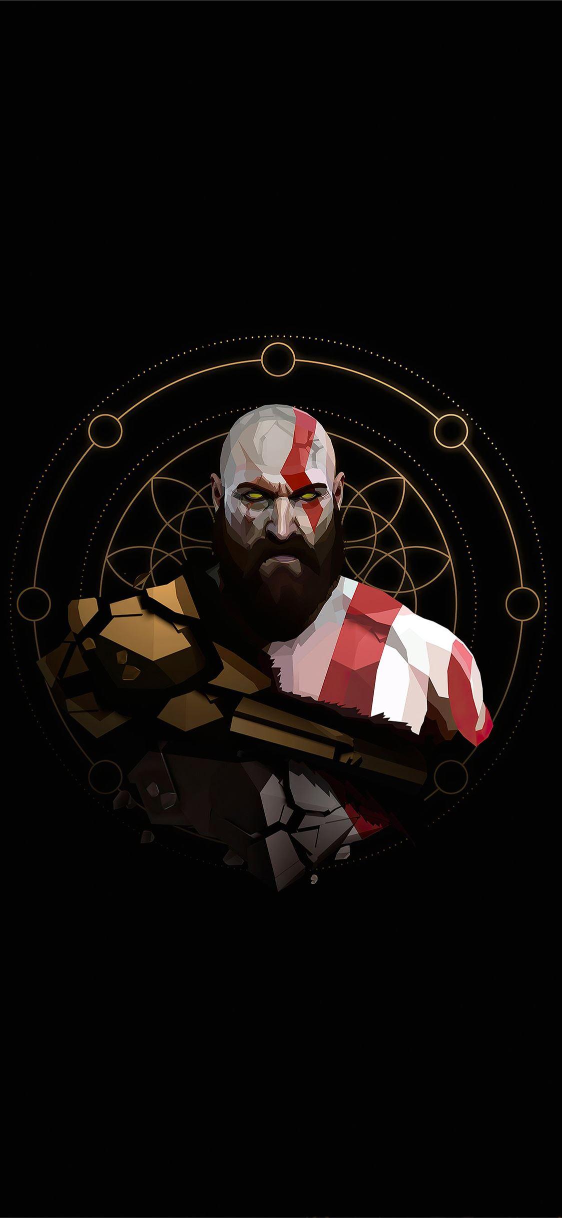1125x2436 Best God of war iPhone X HD Wallpaper