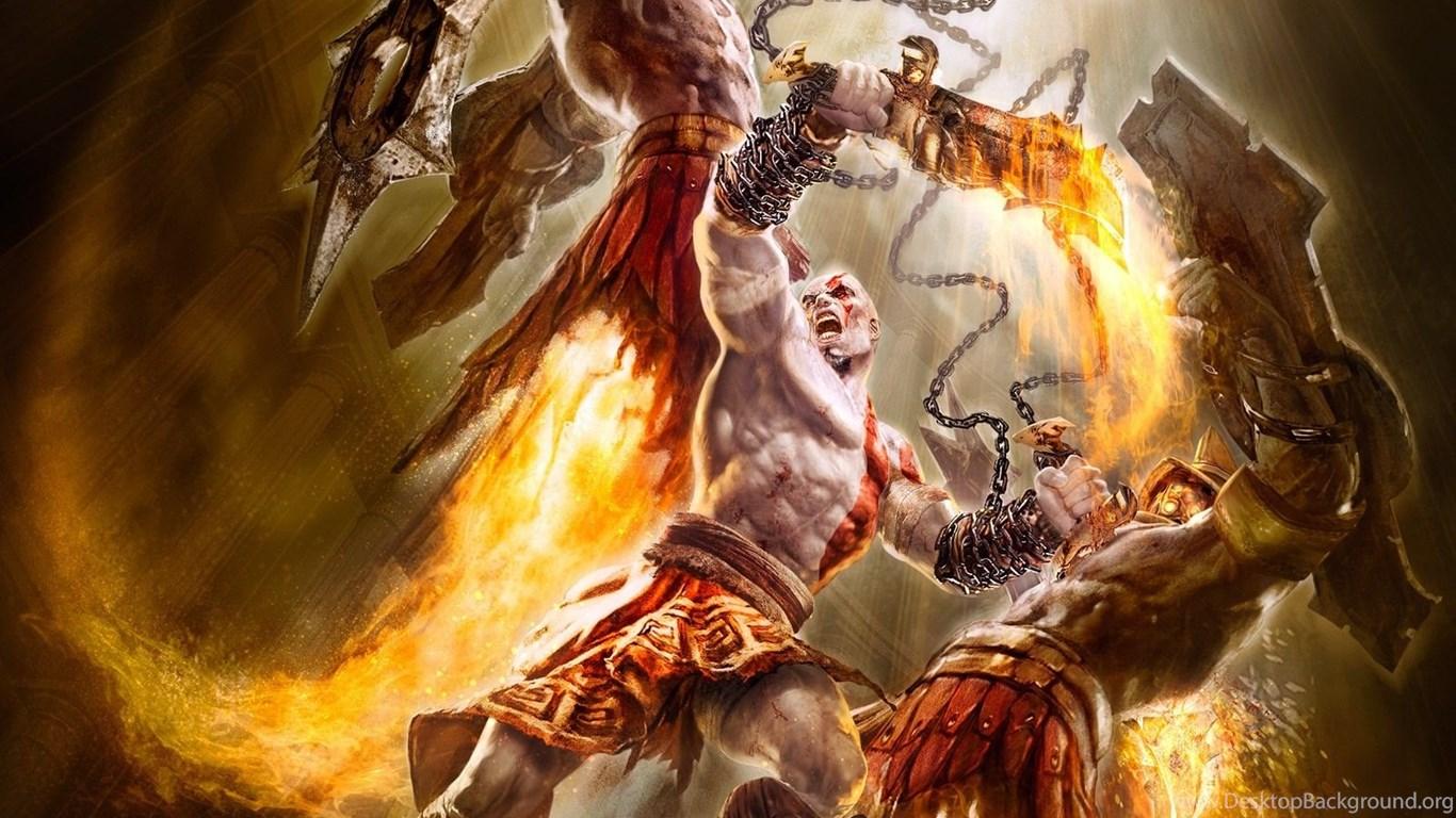 1366x768 God Of War 3 HD Wallpaper, God Of War 3 Image Free Desktop Background
