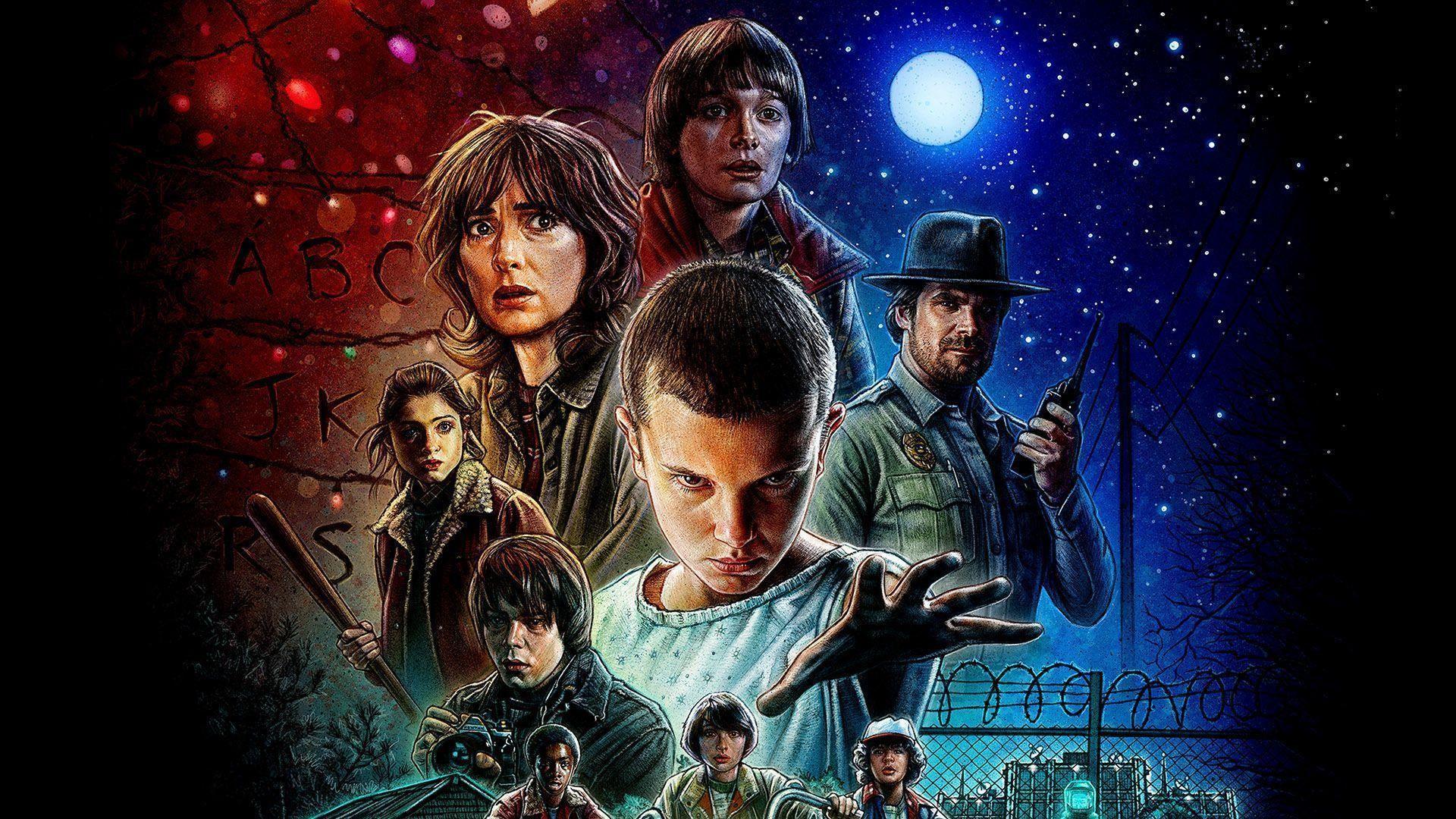 1920x1080 Wallpaper / Stranger Things, artwork, digital art, tv series