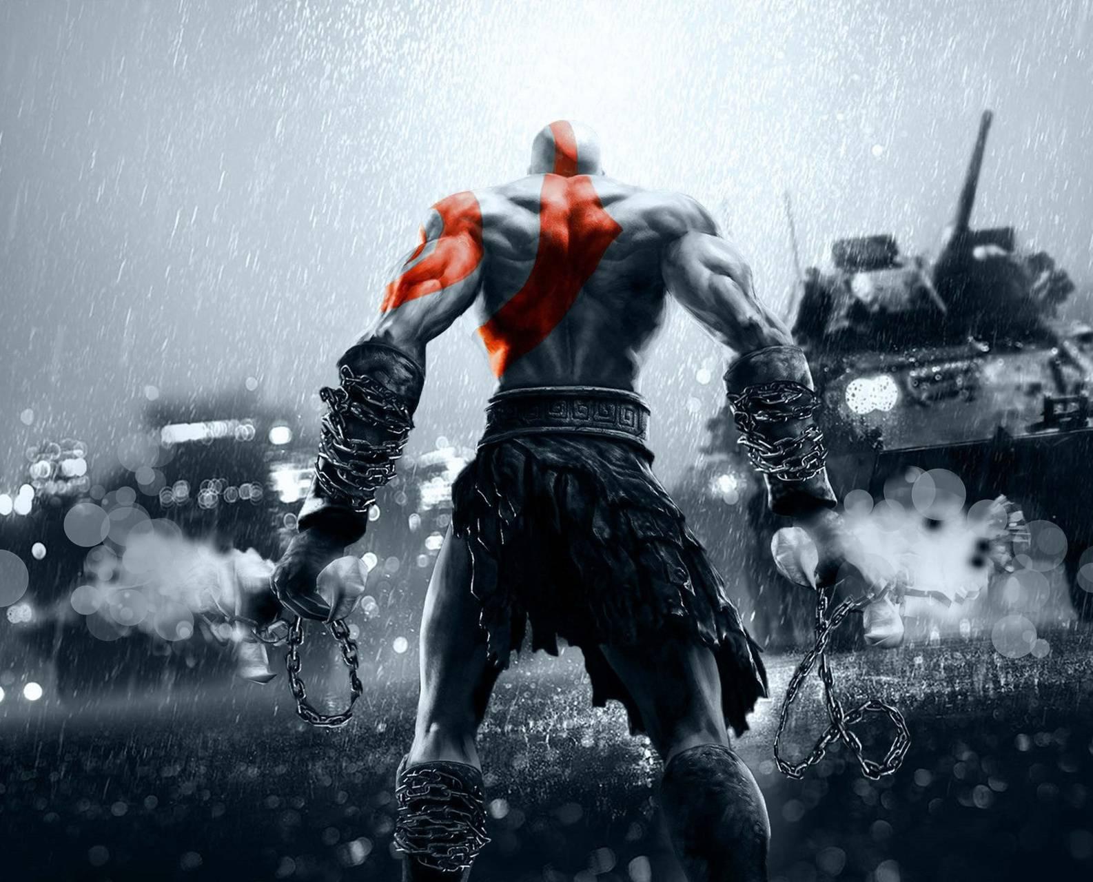 1586x1280 How strong is Kratos from God of War (preferably an answer in Newtons)?