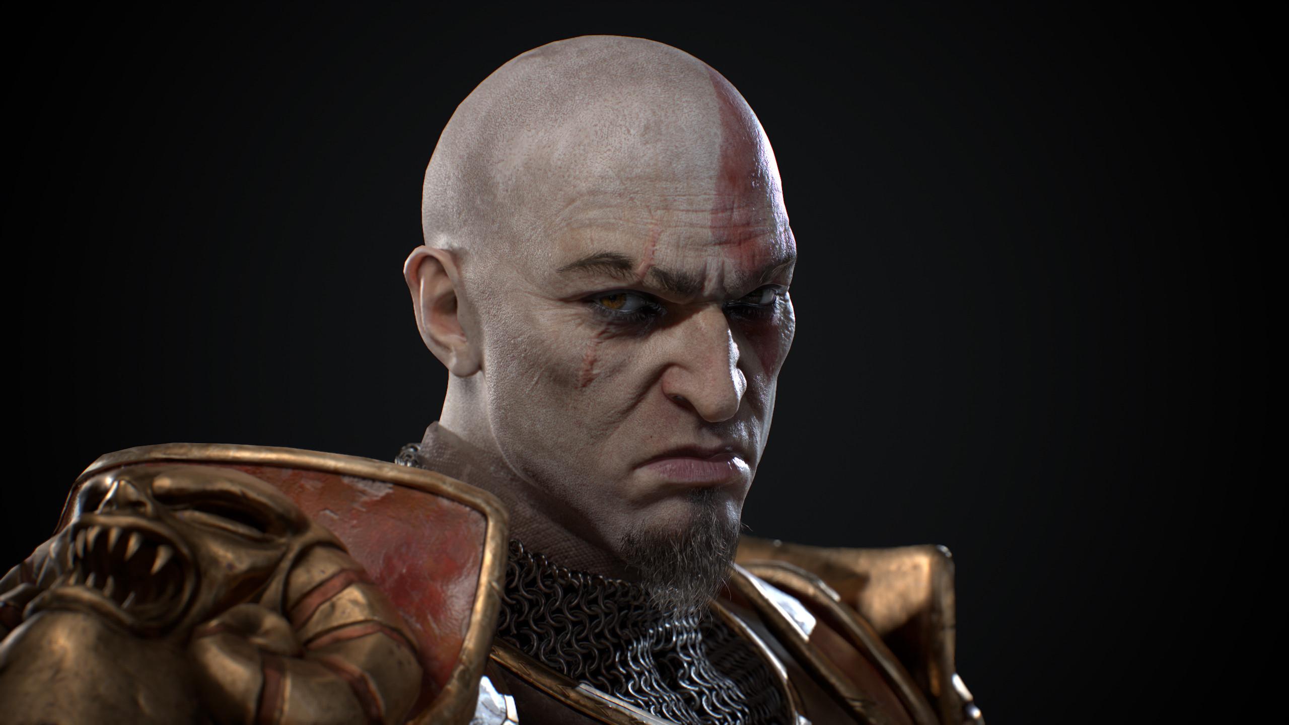 2560x1440 Kratos of War 2, Alvaro Zabala