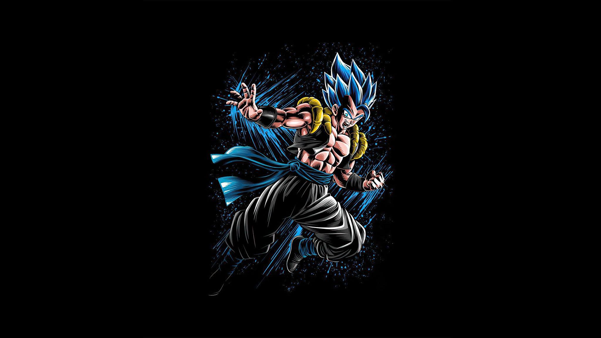 2048x1152 Dragon Ball Z Gogeta Wallpaper