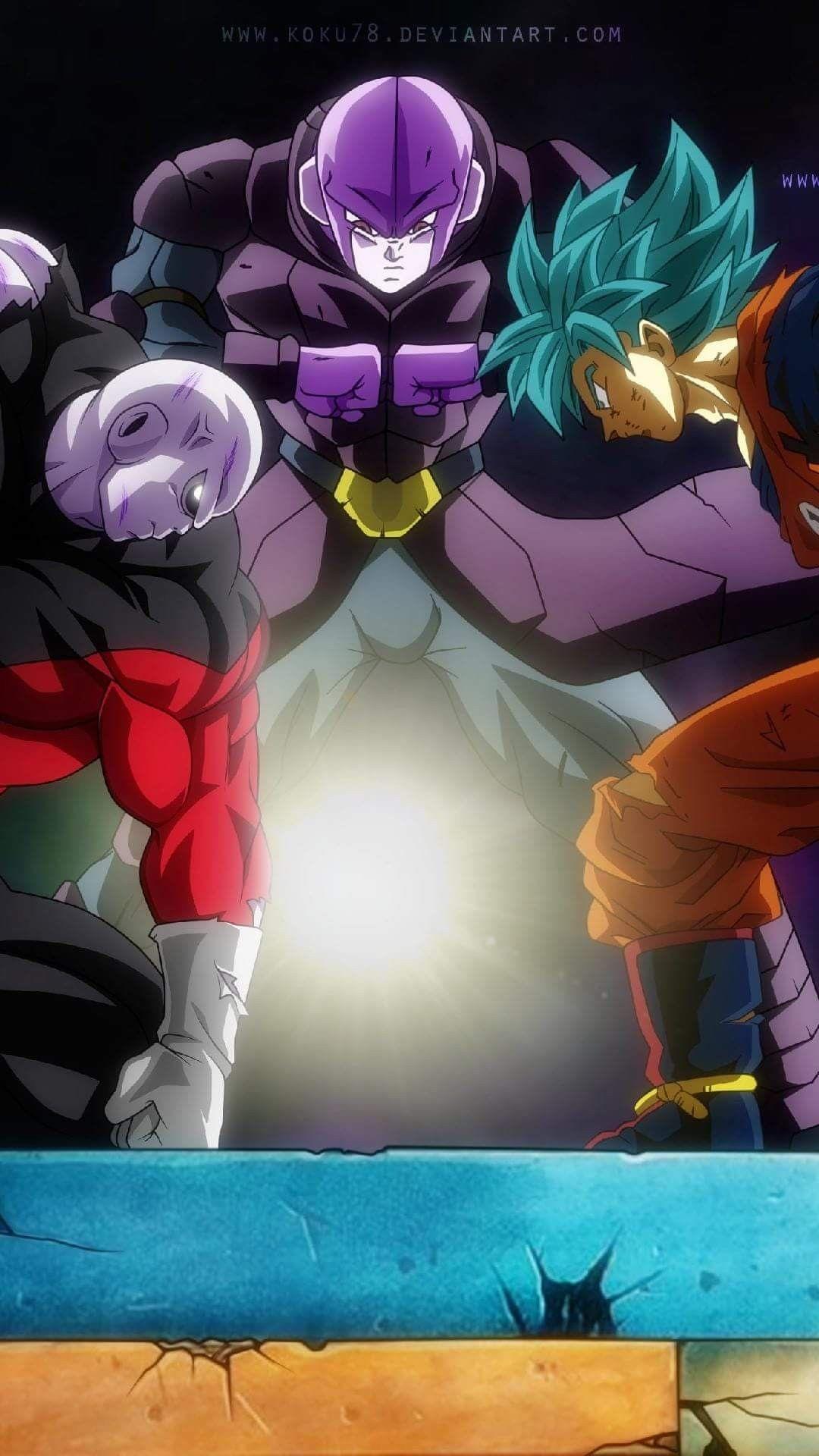 1080x1920 Jiren, Hit and Goku. Anime dragon ball super, Anime dragon ball, Dragon ball goku