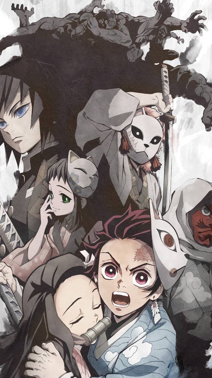 720x1280 Demon Slayer Phone Wallpaper 4k Best Demon Slayer Wallpaper Download