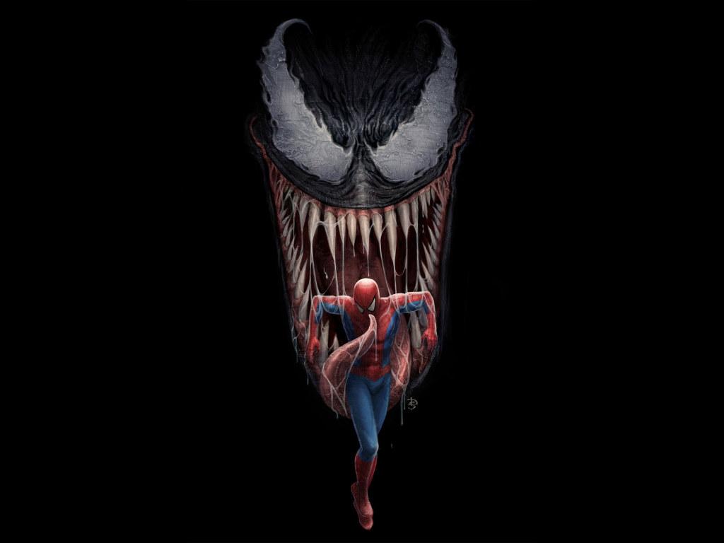 1024x768 Wallpaper Spiderman, Venom, Artwork, 4k, Hd, Digital Art • Wallpaper For You HD Wallpaper For Desktop & Mobile