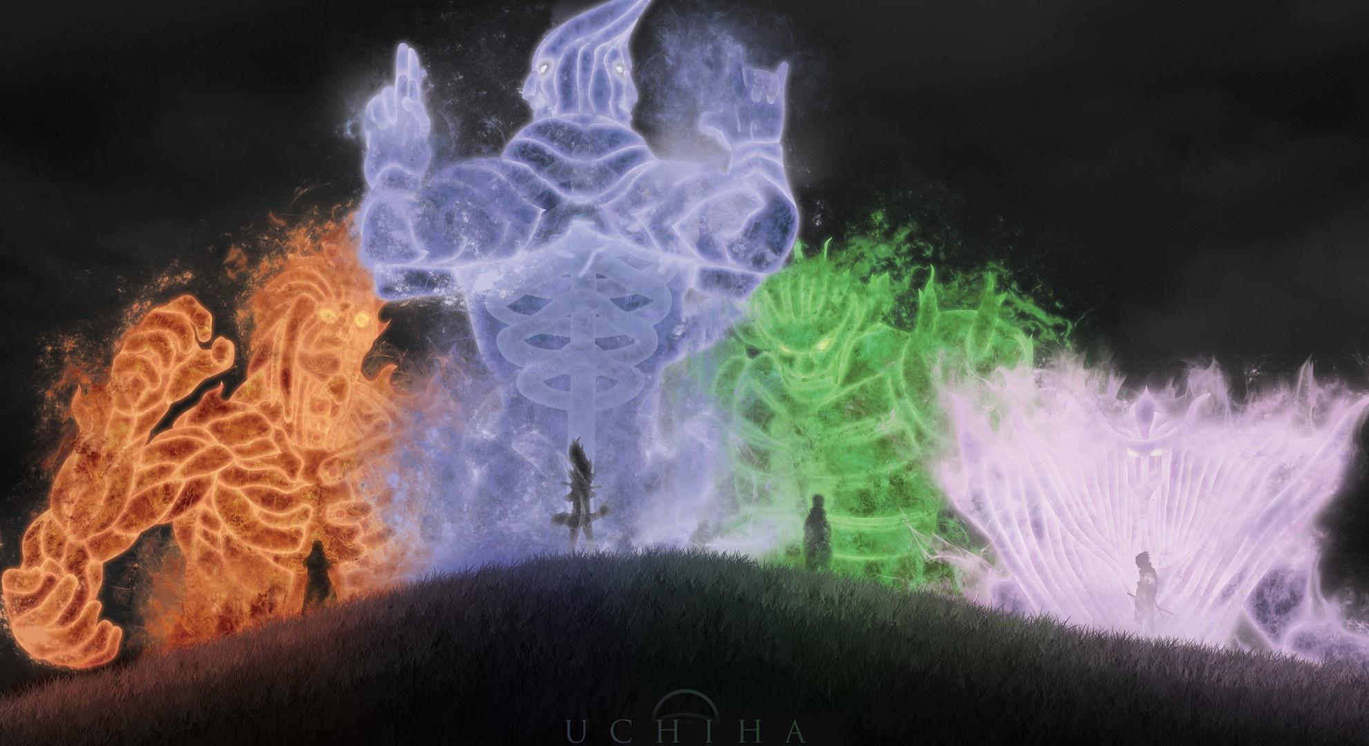 1980x1080 Download 1980x1080 Uchiha Madara, Uchiha Sasuke, Uchiha Obito, Uchiha Izuna, Naruto Wallpaper