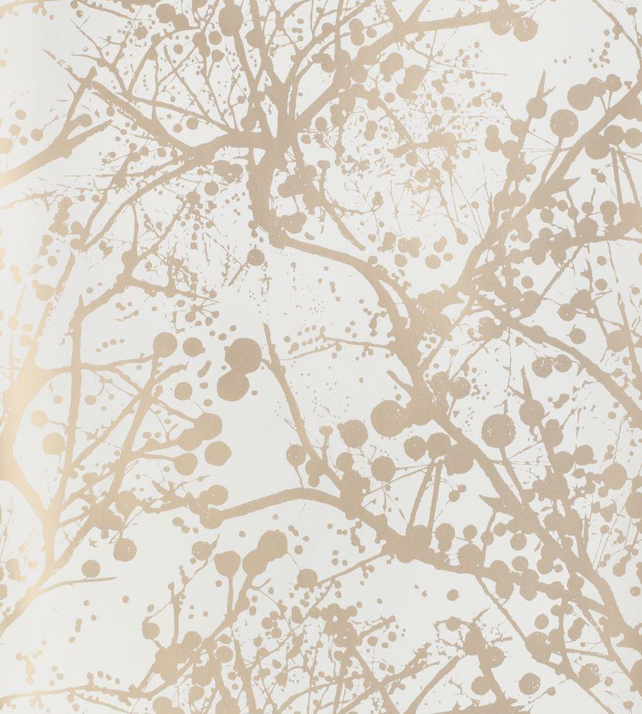 900x1000 Wilderness White Wallpaper. Ferm Living Wallpaper