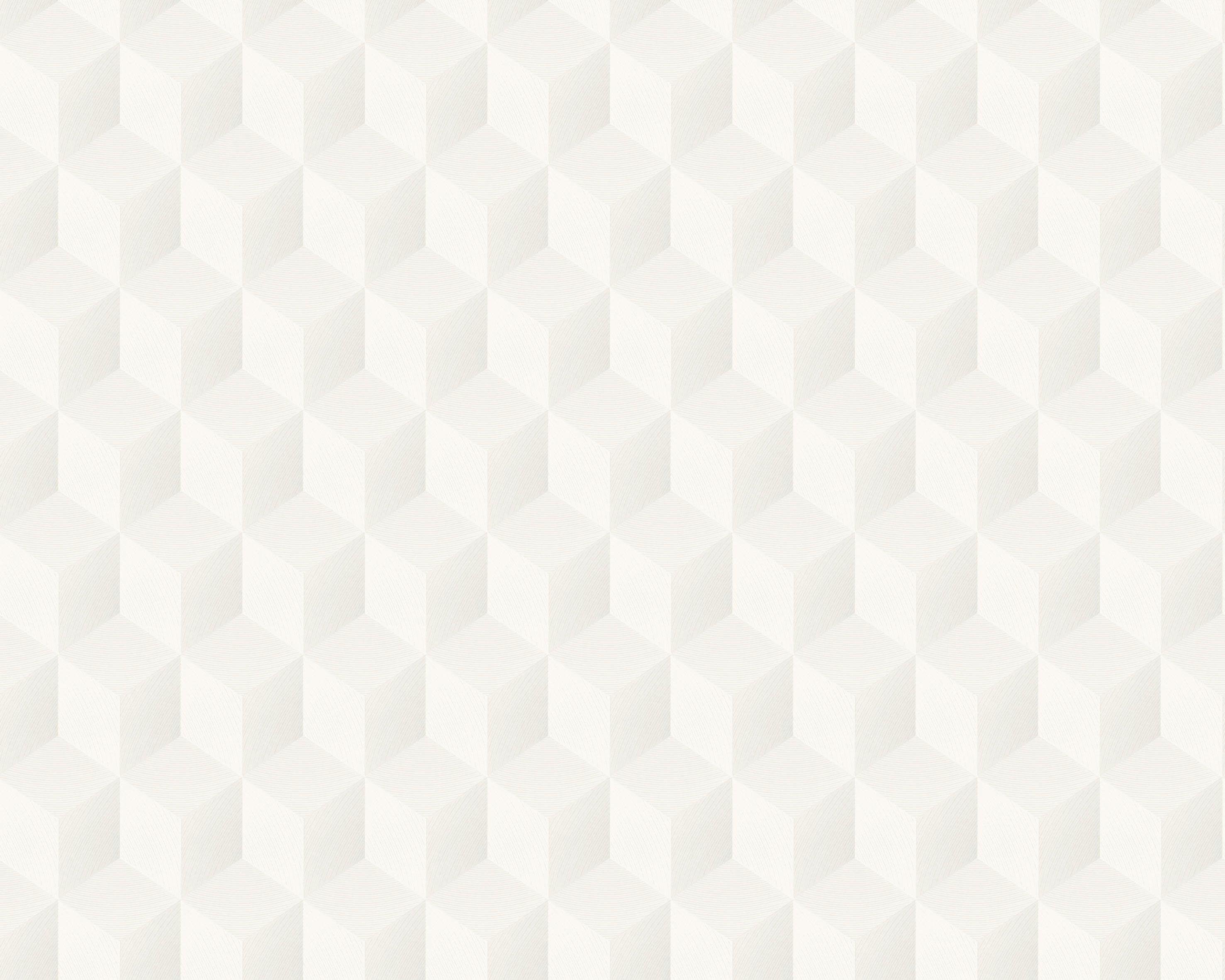 2953x2363 Hexagon by Casadeco and Silver : Wallpaper Direct