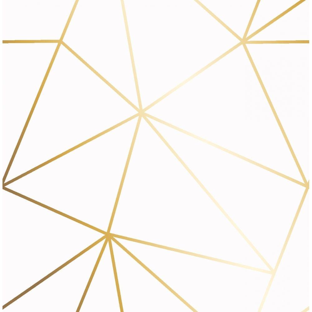 1000x1000 I Love Wallpaper Zara Shimmer Metallic Wallpaper White, Gold