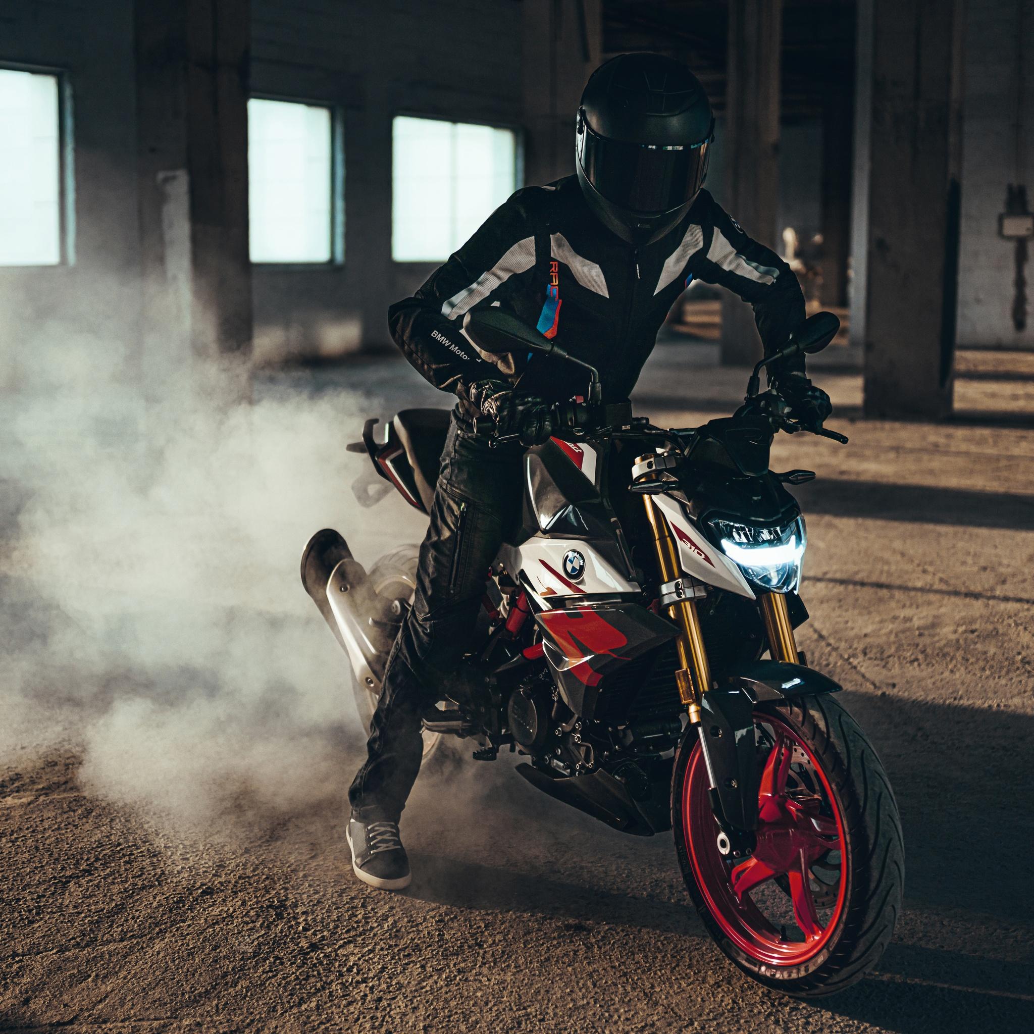 2048x2048 BMW G310R Wallpaper 4K, Biker, Drift, Bikes