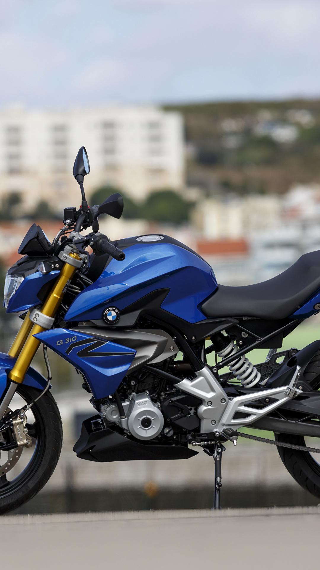 1080x1920 Image BMW 2015 16 G 310 R Blue Motorcycle 1080x1920