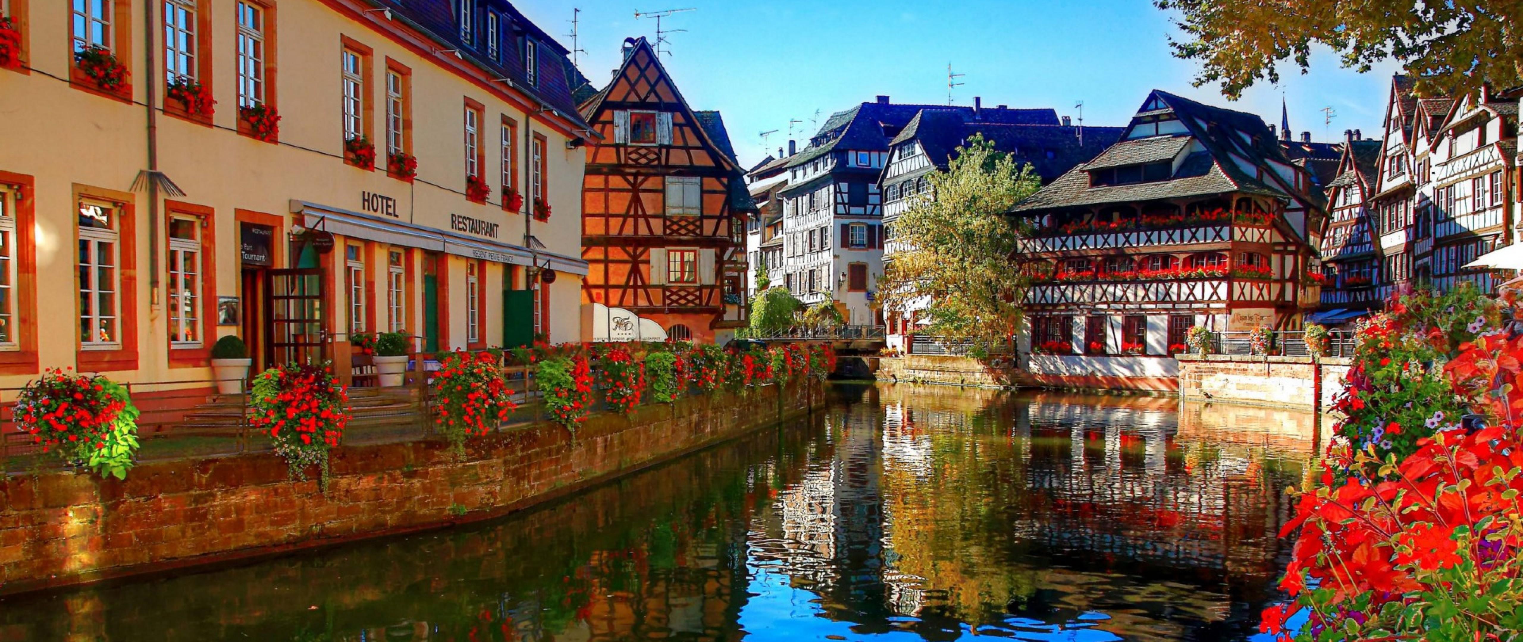 5120x2160 Strasbourg, France HD Wallpaper 4K Ultra HD Wide TV