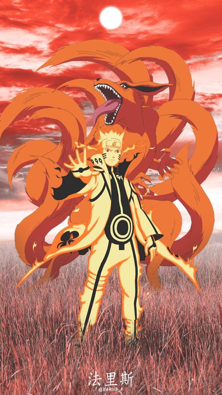 720x1280 Download Naruto X Kurama wallpaper by xariis_f now. Browse millions. Wallpaper naruto shippuden, Naruto uzumaki art, Naruto shippuden anime