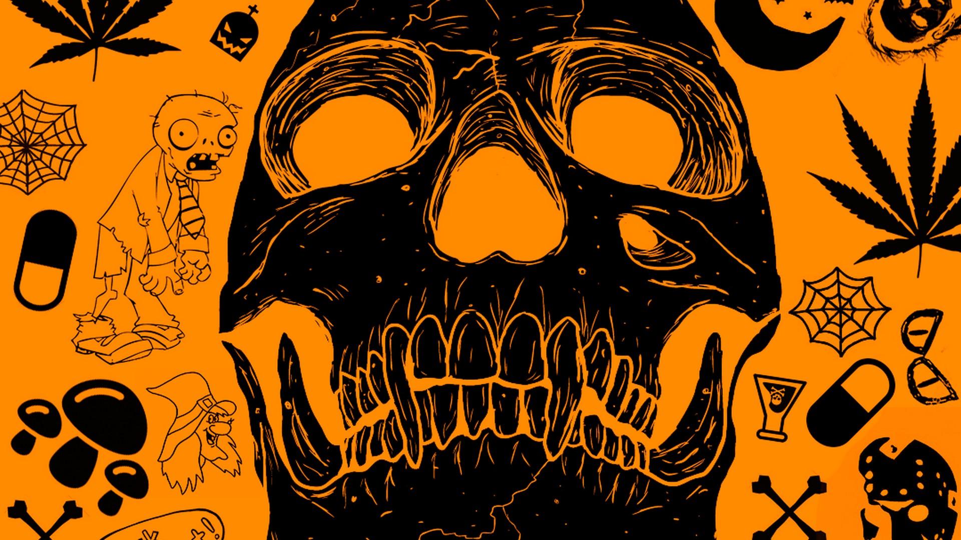 1920x1080 Desktop Wallpaper Halloween Aesthetic Cute Wallpaper