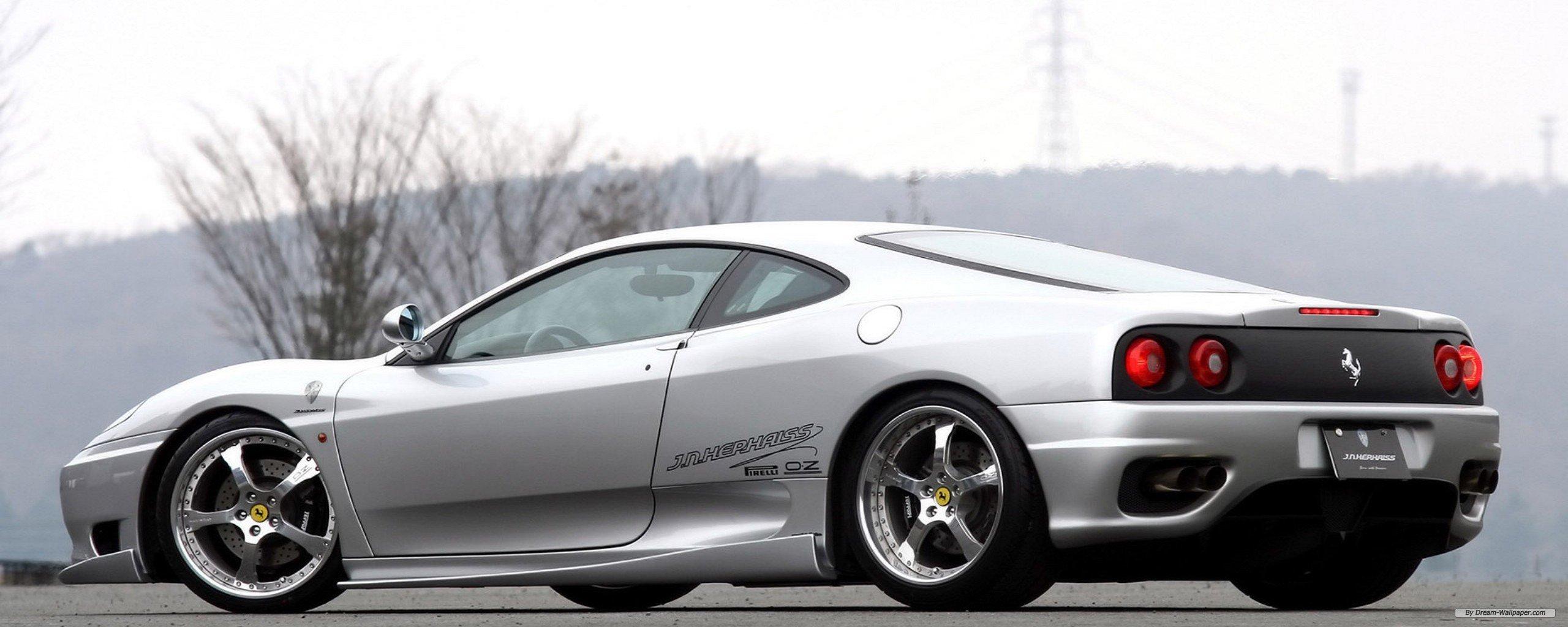 2560x1024 Dual Monitor Car Wallpaper