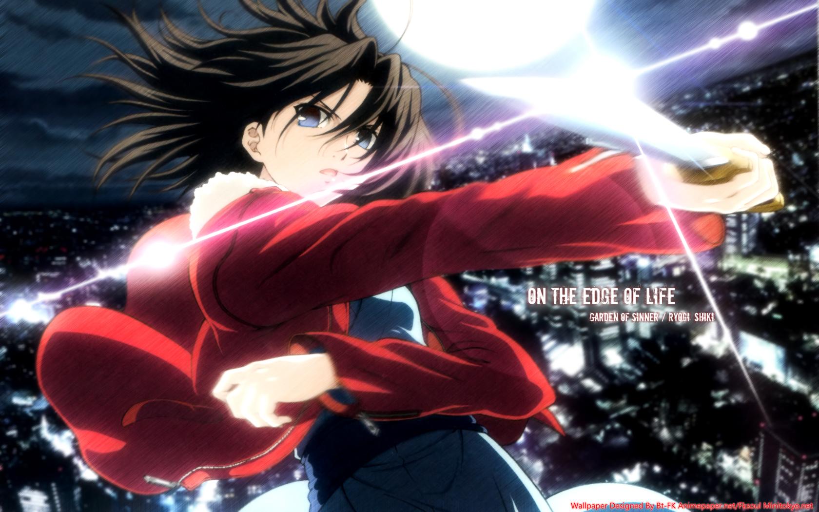 1680x1050 Kara no Kyokai Wallpaper: On the edge of life