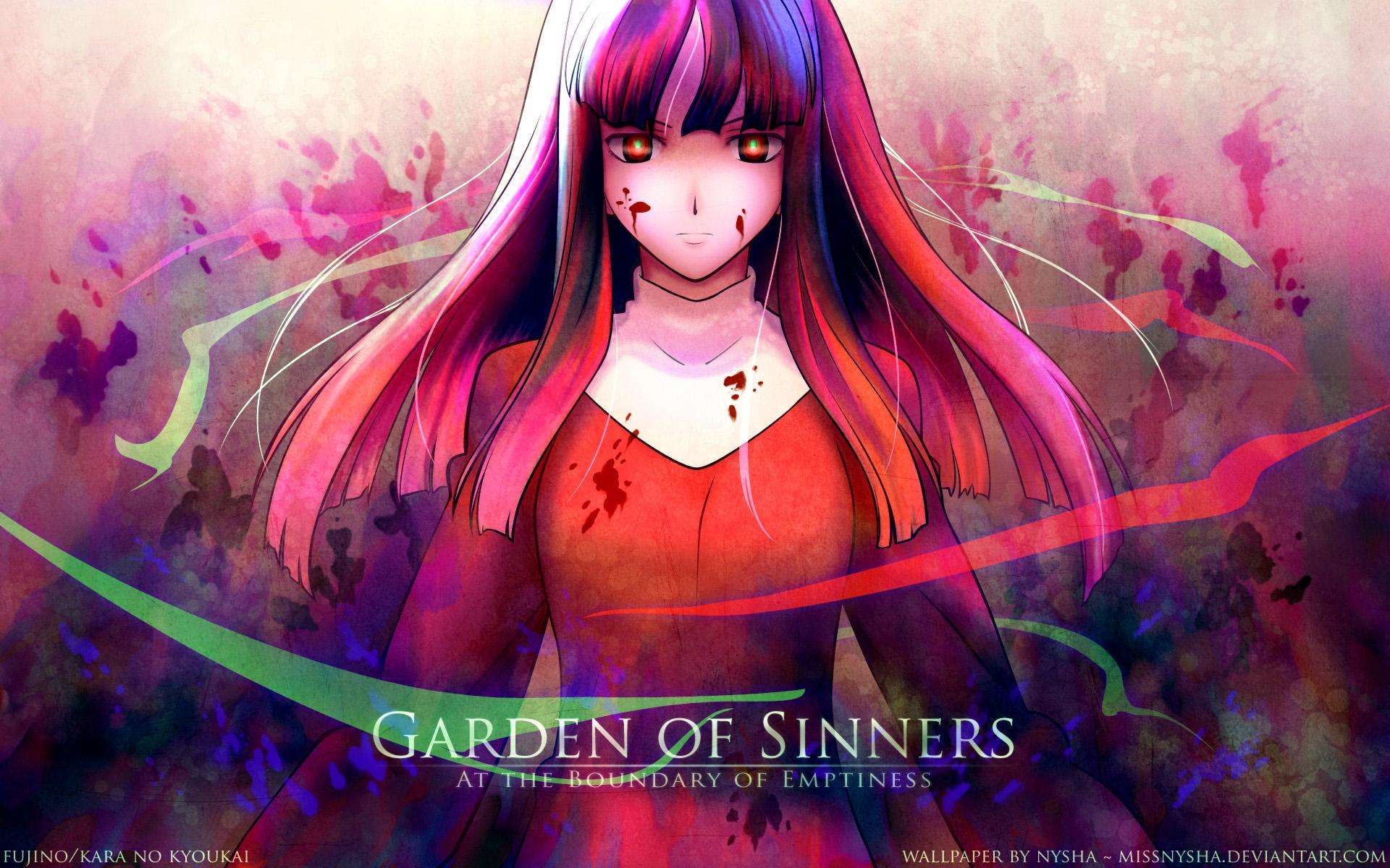 1920x1200 kara no kyoukai long hair artwork anime girls fujino asagami High Quality Wallpaper, High Definition Wallpaper
