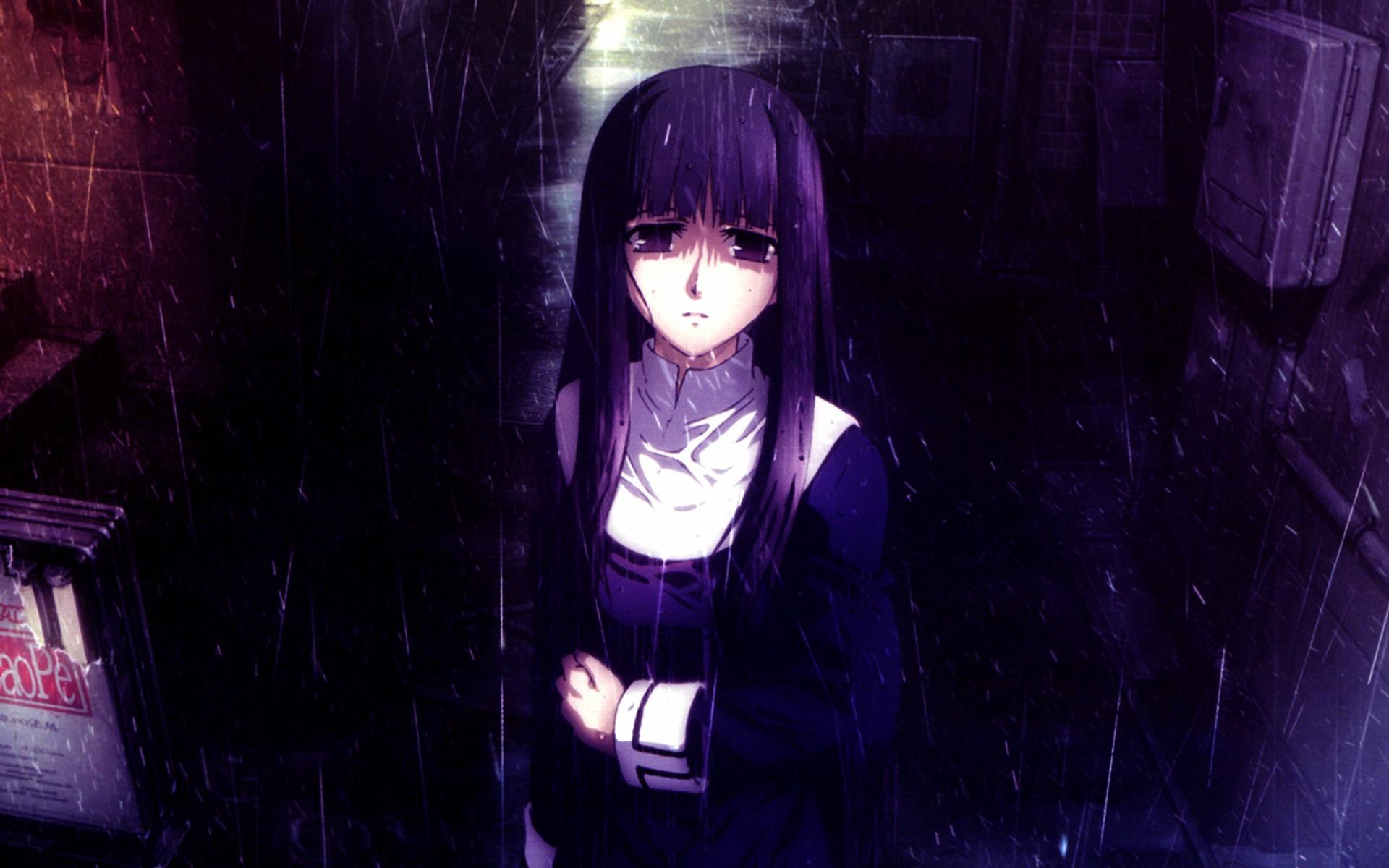 1920x1200 anime anime girls kara no kyoukai asagami fujino wallpaper