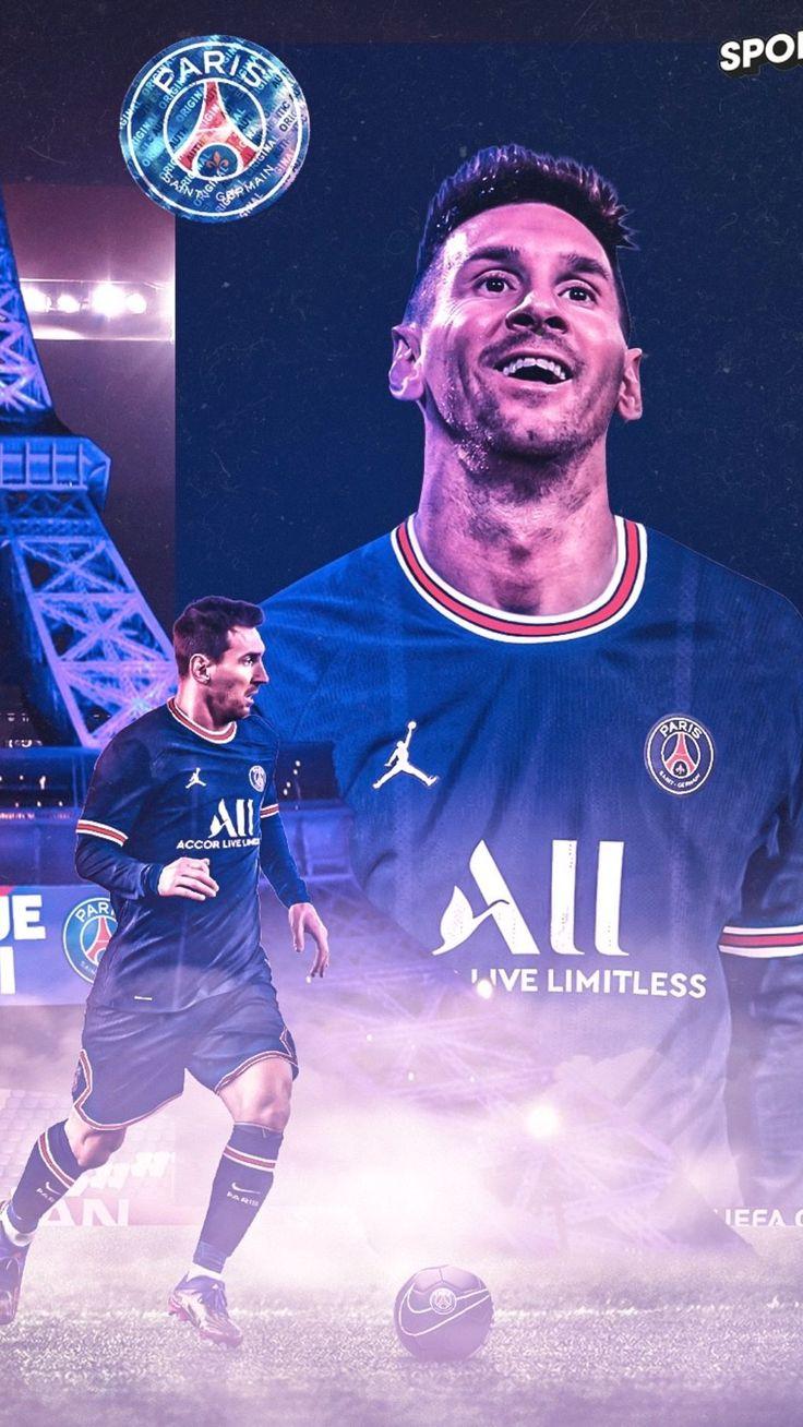 736x1308 Lionel Messi PSG Wallpaper Download. Messi psg, Lionel messi, Lionel messi wallpaper